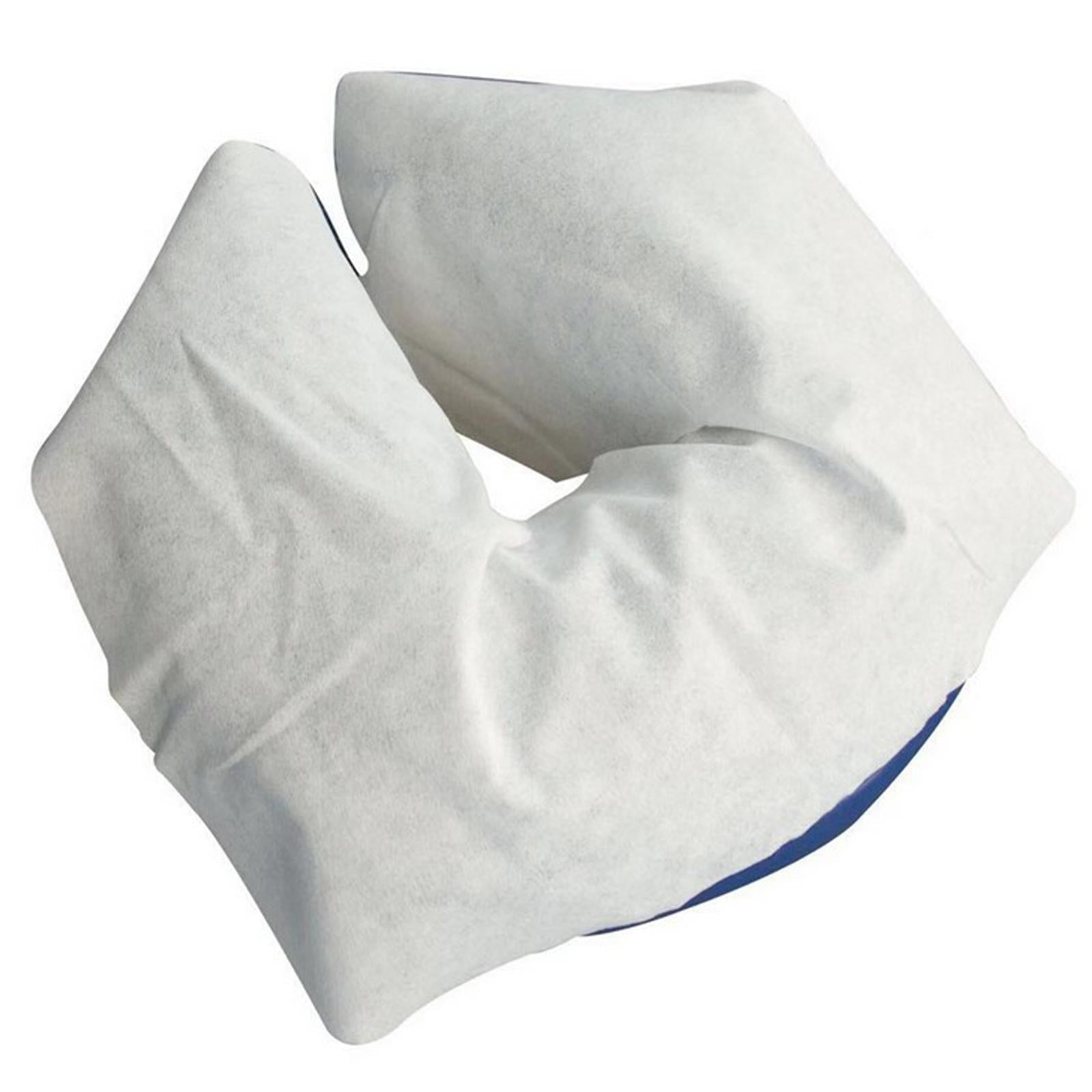 100x Disposable Face Cradle Covers Massage Face Covers for Salon 30g Fabric