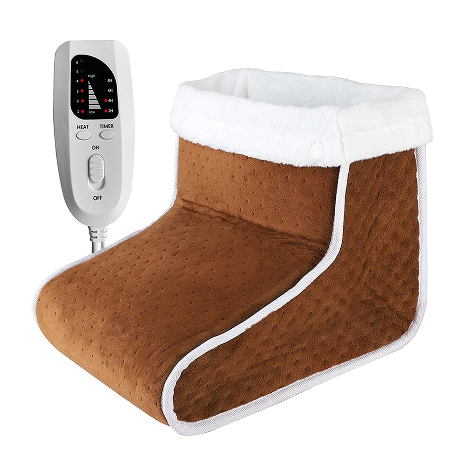 Electric Heated Foot Warmers EU Plug Machine-Washable for Under Desk Men