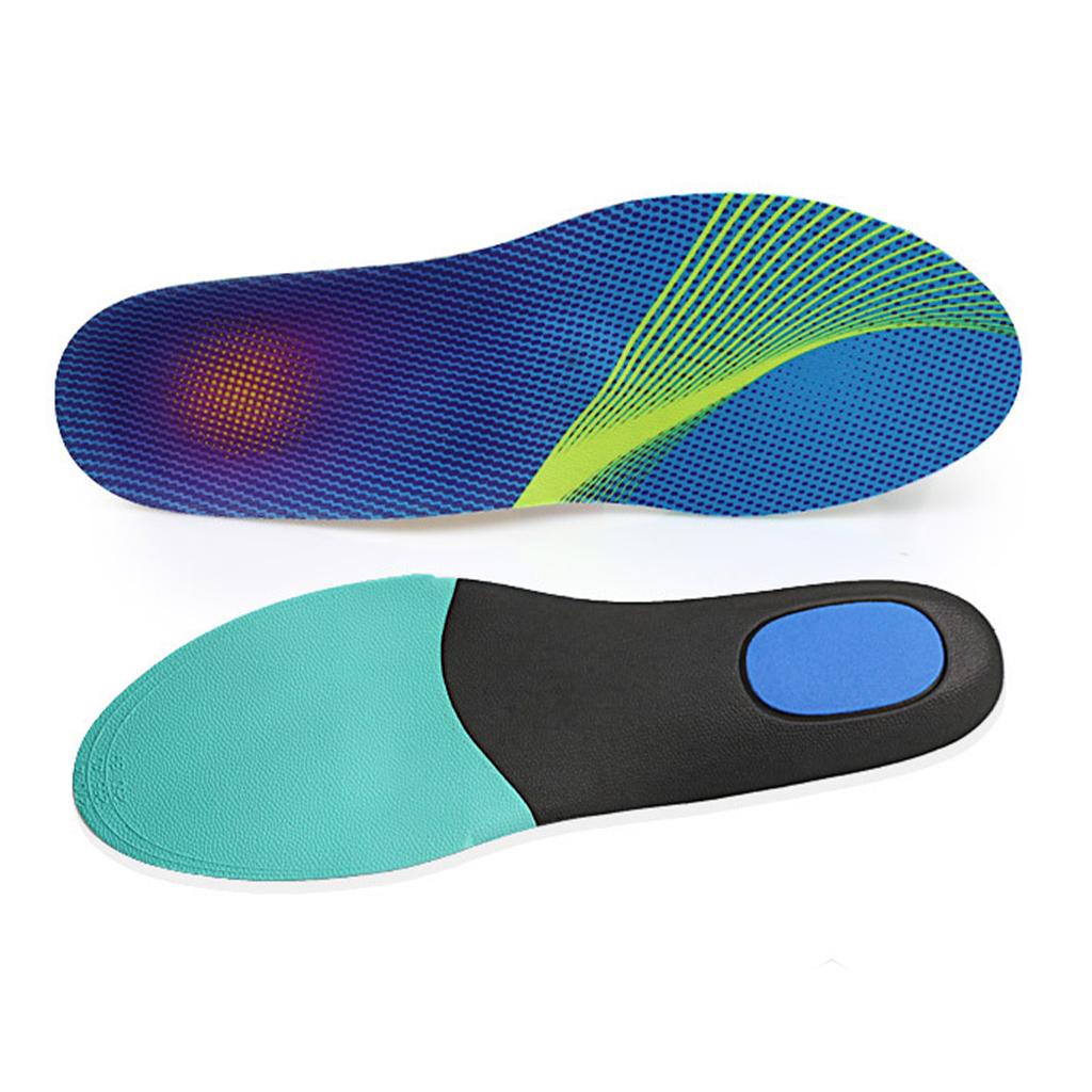 Orthotic Insoles Arch Support Cushioned for Flat Feet Foot Soreness Unisex M