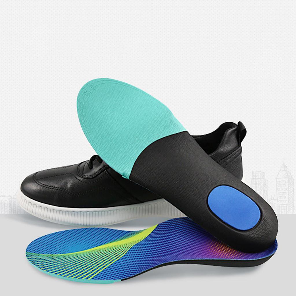 Orthotic Insoles Arch Support Cushioned for Flat Feet Foot Soreness Unisex L