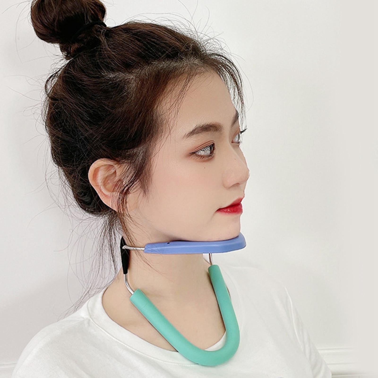 Neck Posture Corrector Stabilisation Relief Brace for Learning Children Blue Green