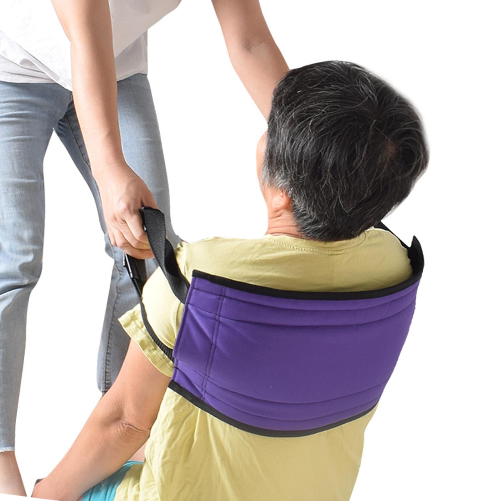 Padded Bed Transfer Nursing Sling Lifting Aids for Moving Helper Disabled