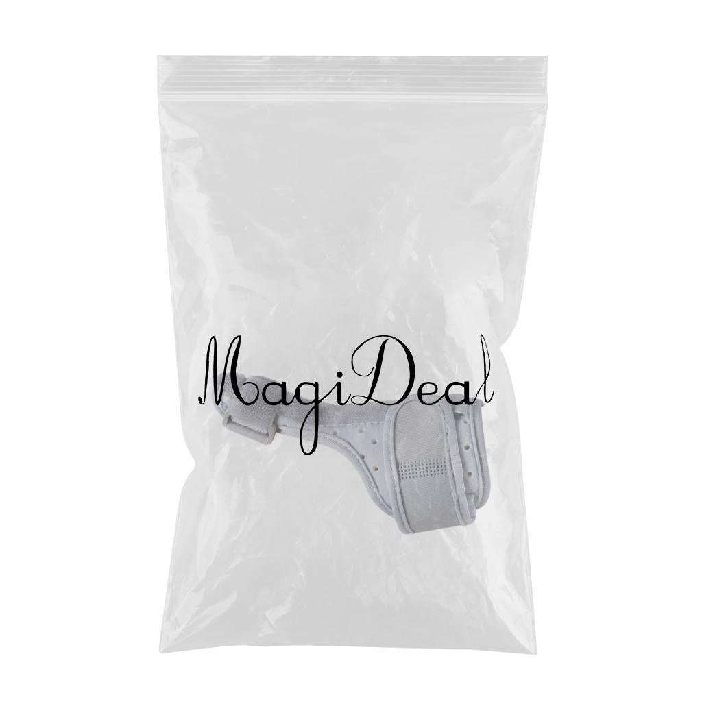 Thumb Stabilizer Universial Holder for Knuckle Sprains Left Right Hand Gray