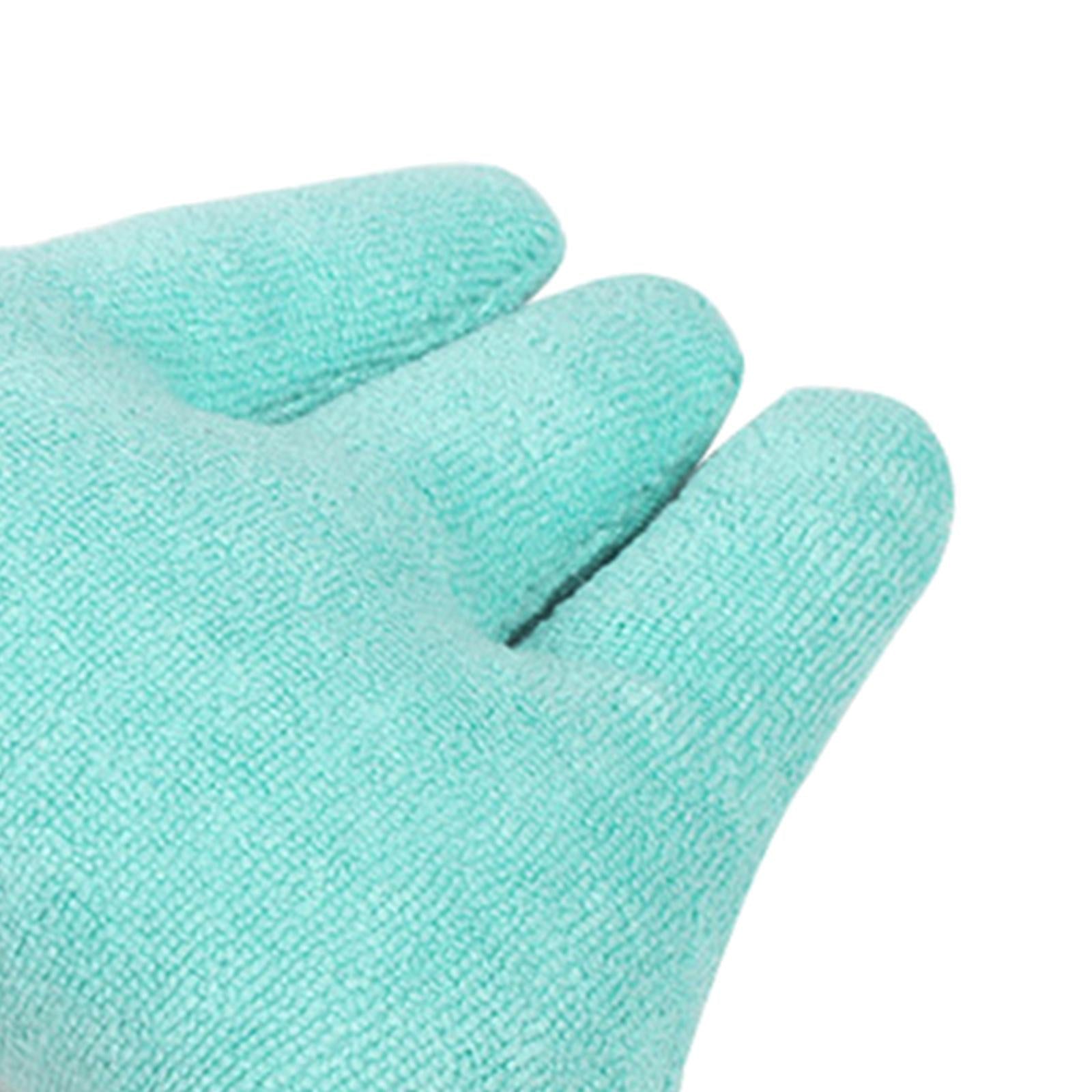 Fingers Separation Cushion Easy Dry Absorpt Flexible for Bedridden  Green