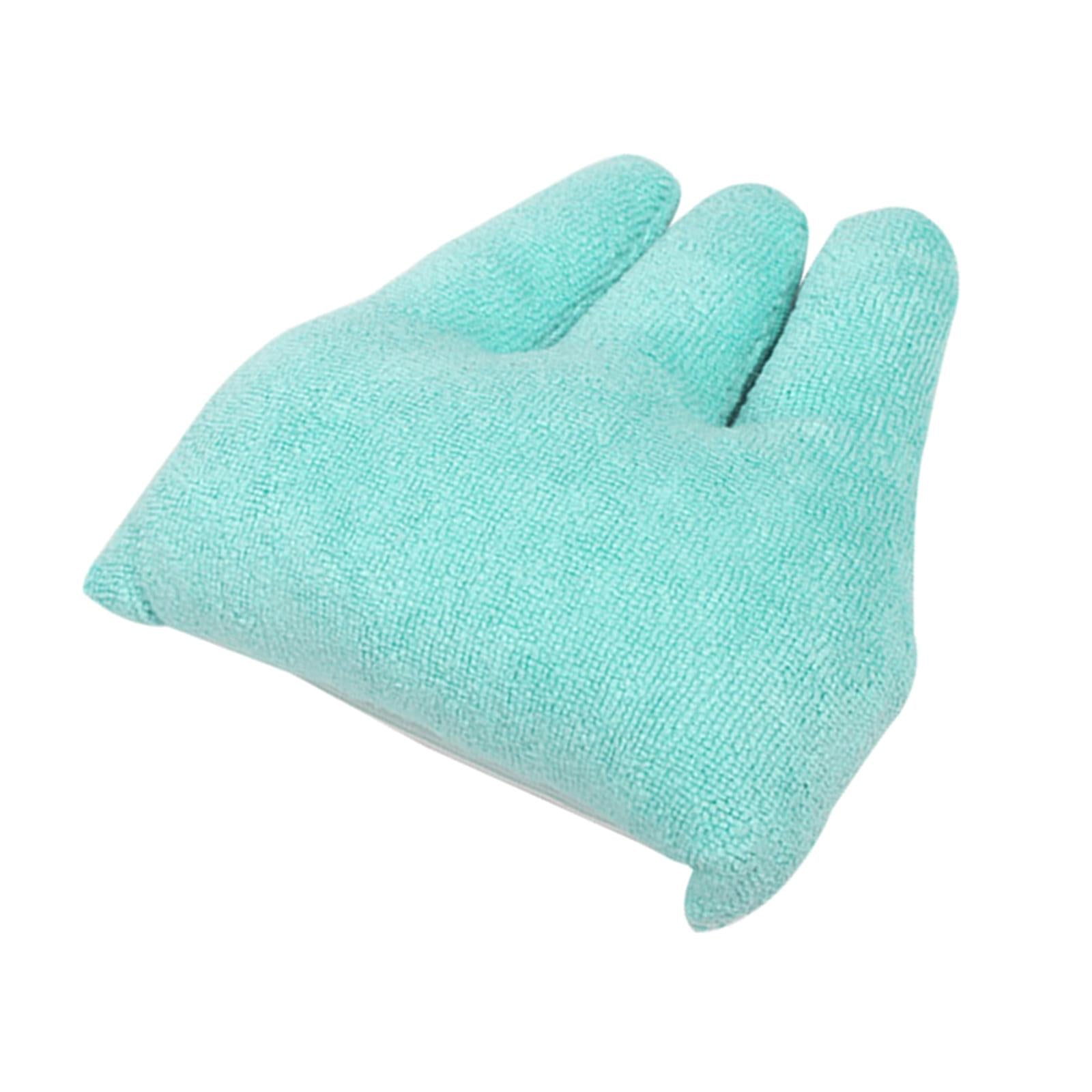 Fingers Separation Cushion Easy Dry Absorpt Flexible for Bedridden  Green