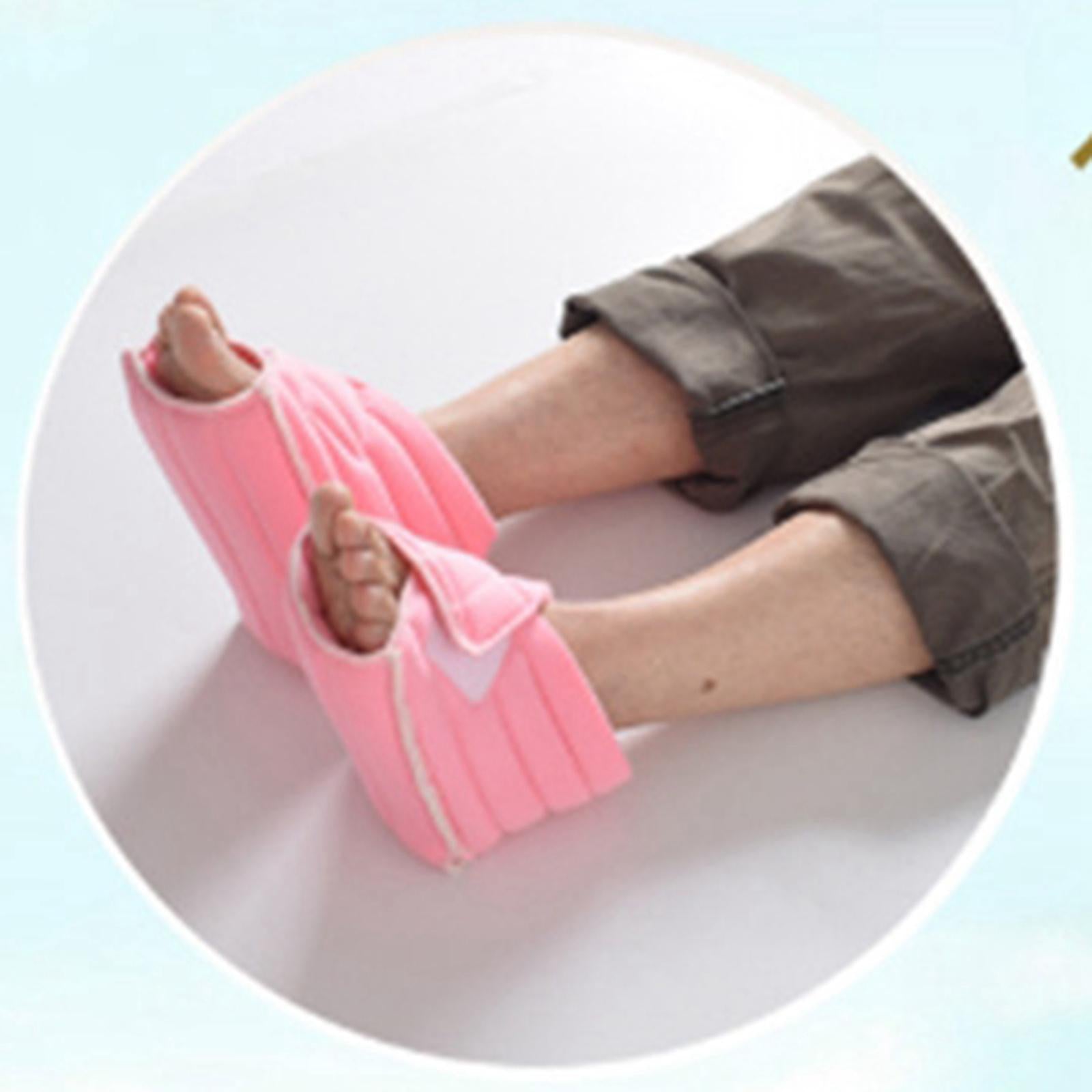 Foot Pillow 1 Pair Guards for Relieve Pressure from Sores and Ulcers Ankles Pink