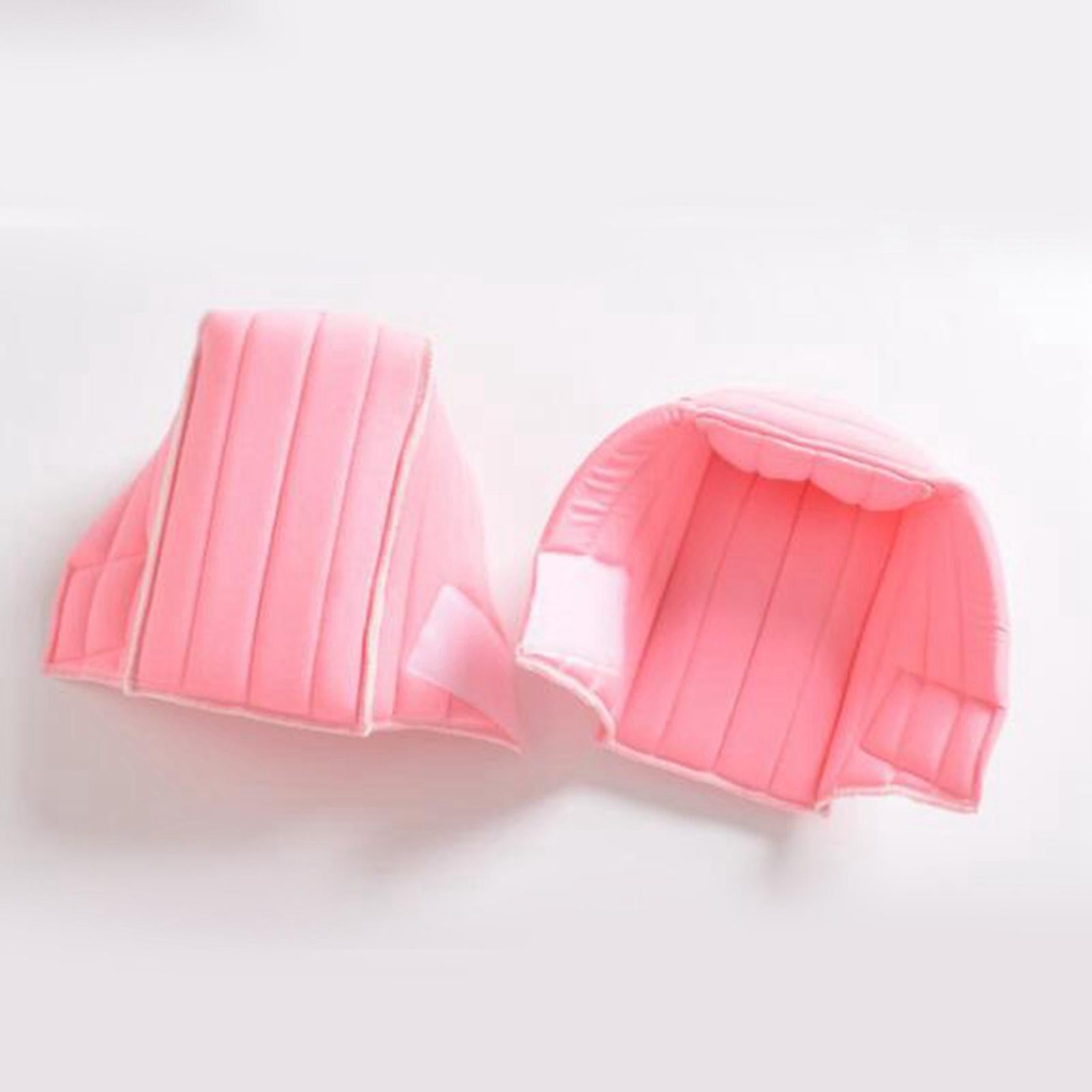 Foot Pillow 1 Pair Guards for Relieve Pressure from Sores and Ulcers Ankles Pink