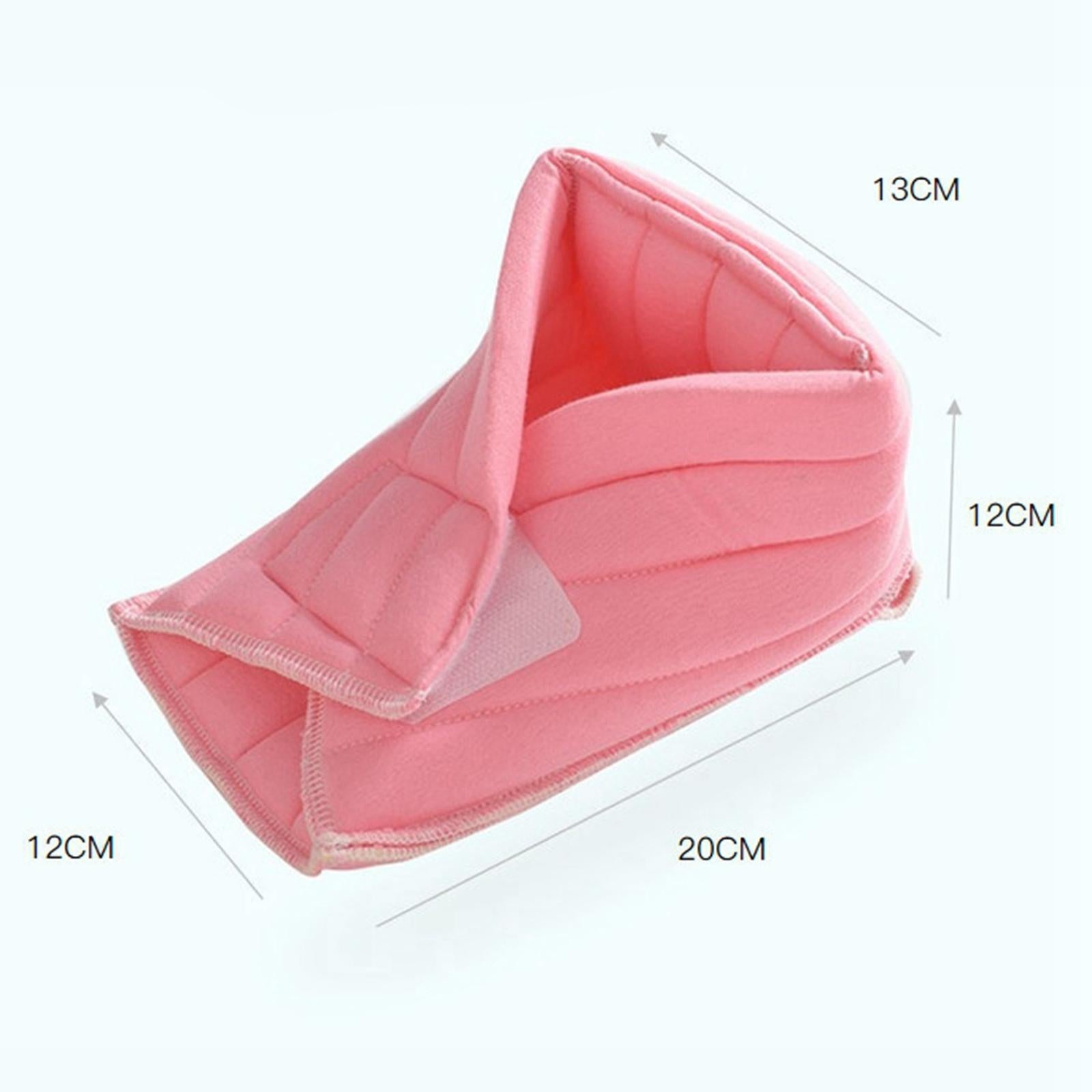Foot Pillow 1 Pair Guards for Relieve Pressure from Sores and Ulcers Ankles Pink
