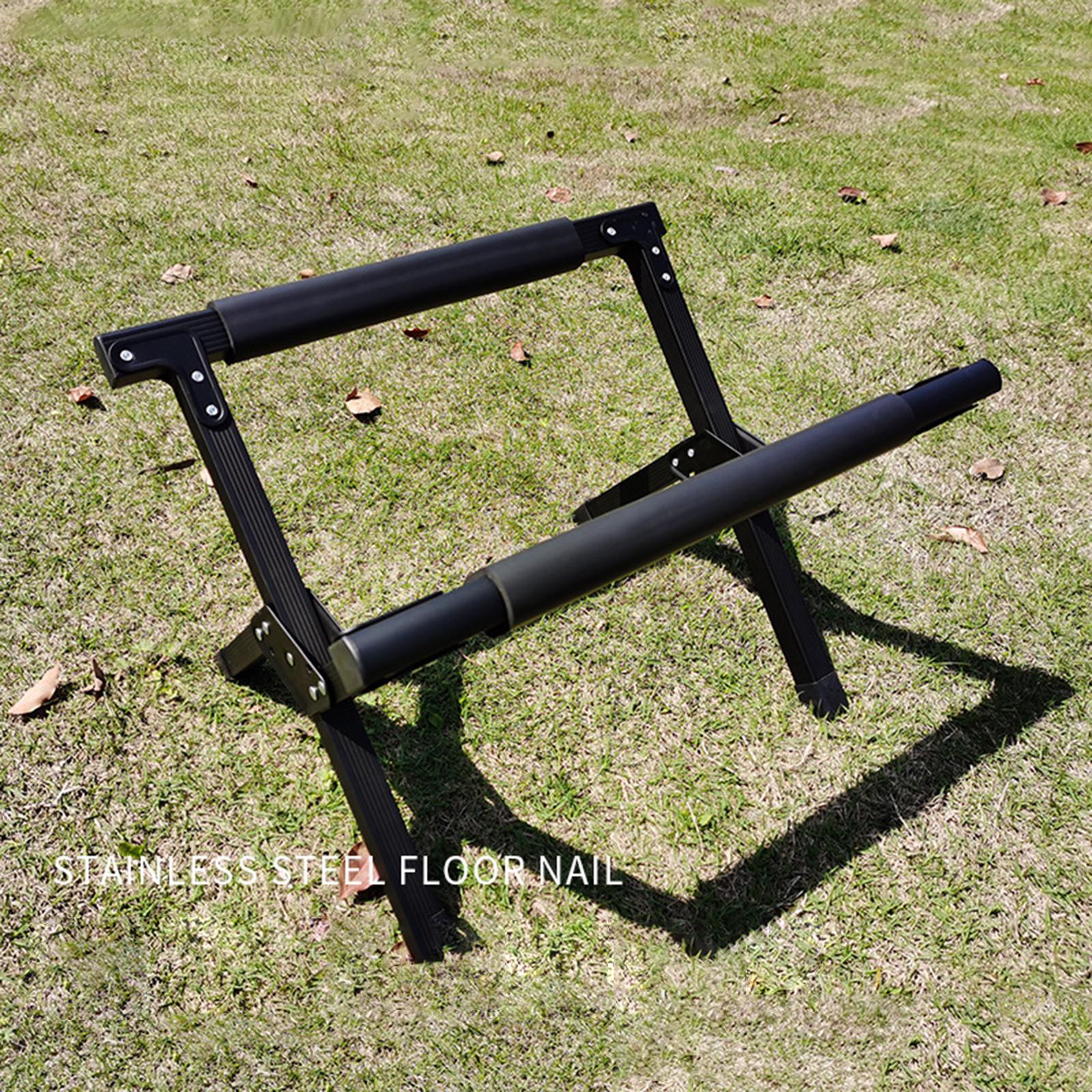 Folding Cooler Box Stand Adjustable Ice Box Cookers Holder Frame