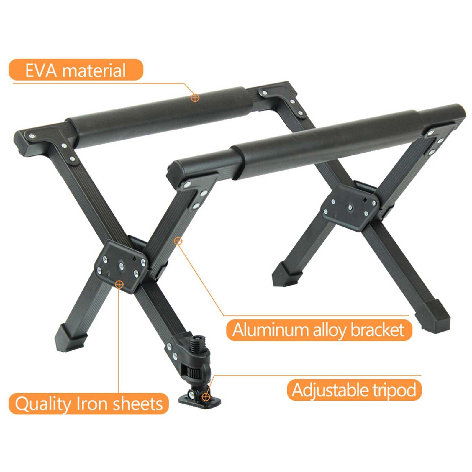Folding Cooler Box Stand Adjustable Ice Box Cookers Holder Frame