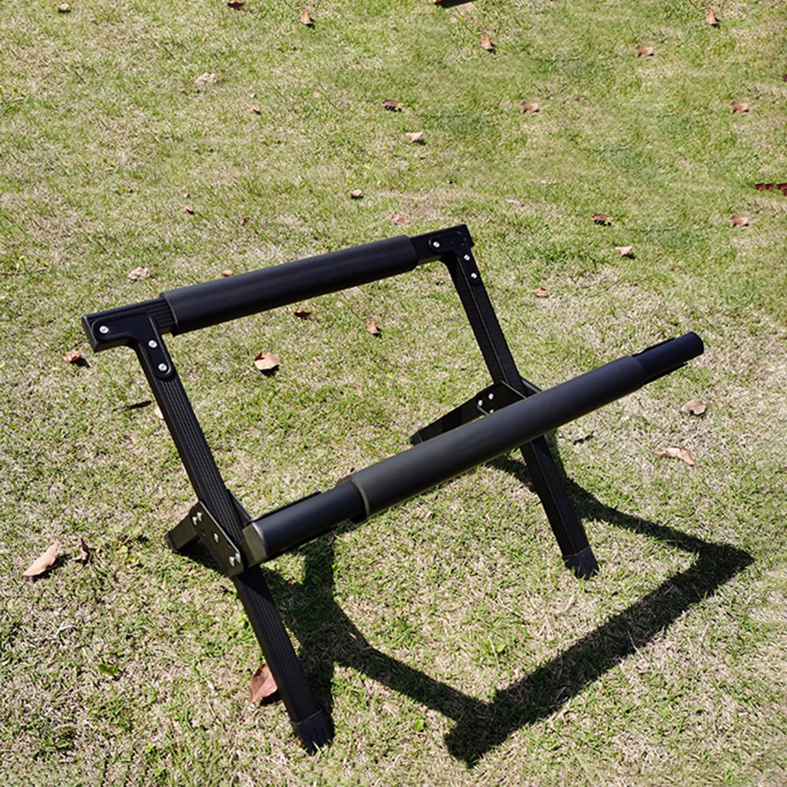 Folding Cooler Box Stand Adjustable Ice Box Cookers Holder Frame
