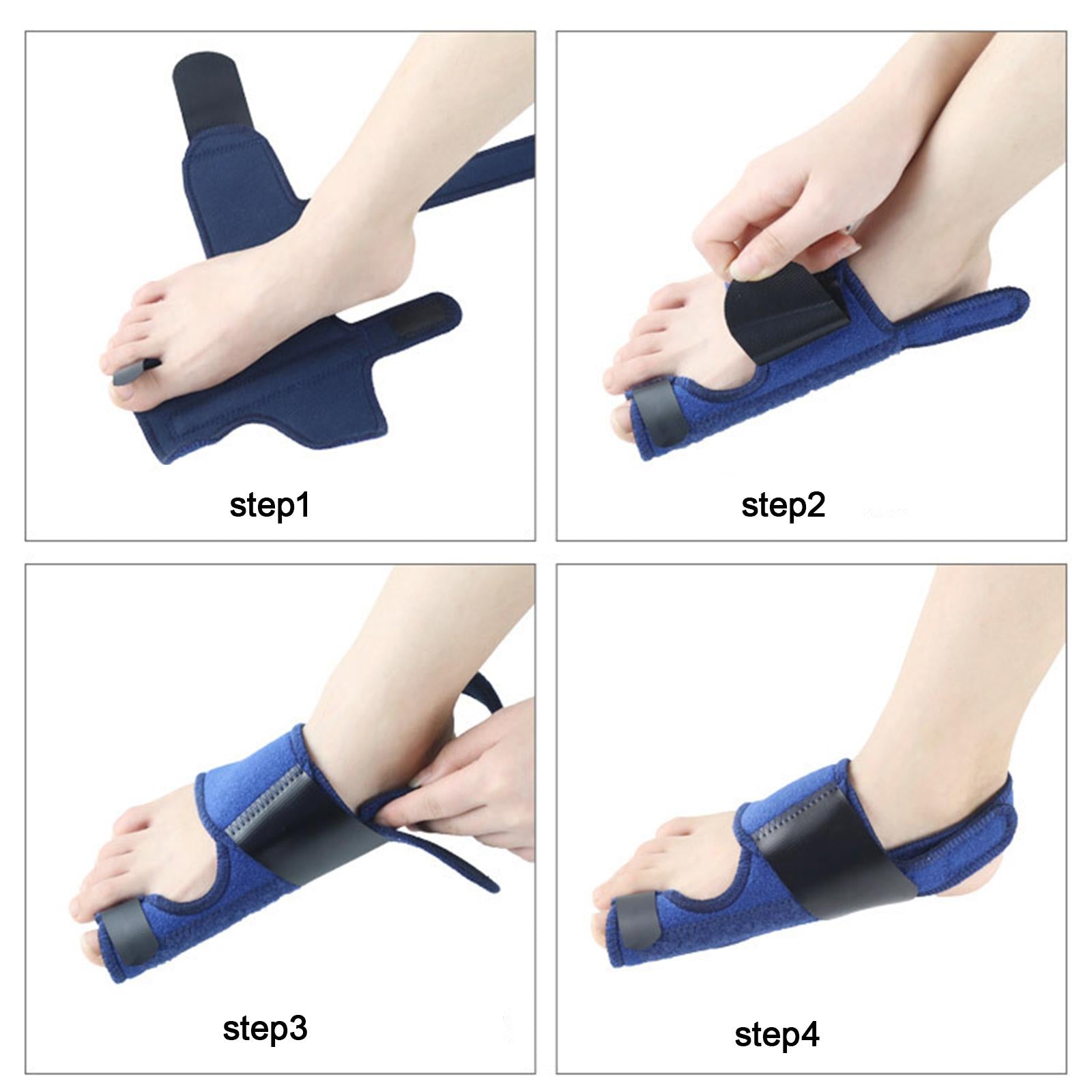 Adjustable Bunion Corrector Splints for Women Men Foot Care Orthotics Left