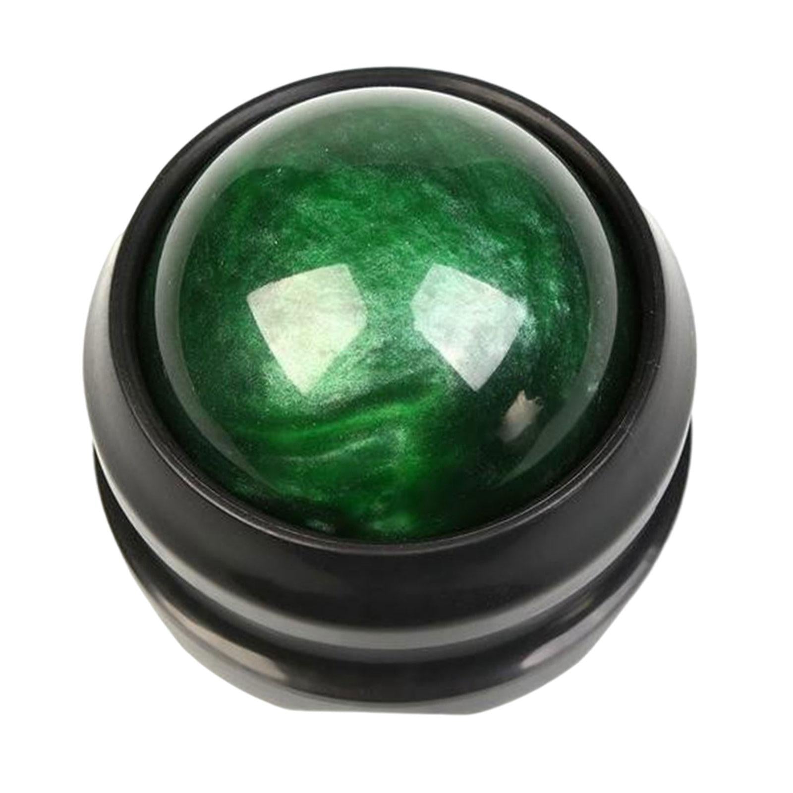PP Manual Massage Roller Ball for Pain Relieving Relaxation Back Body Green