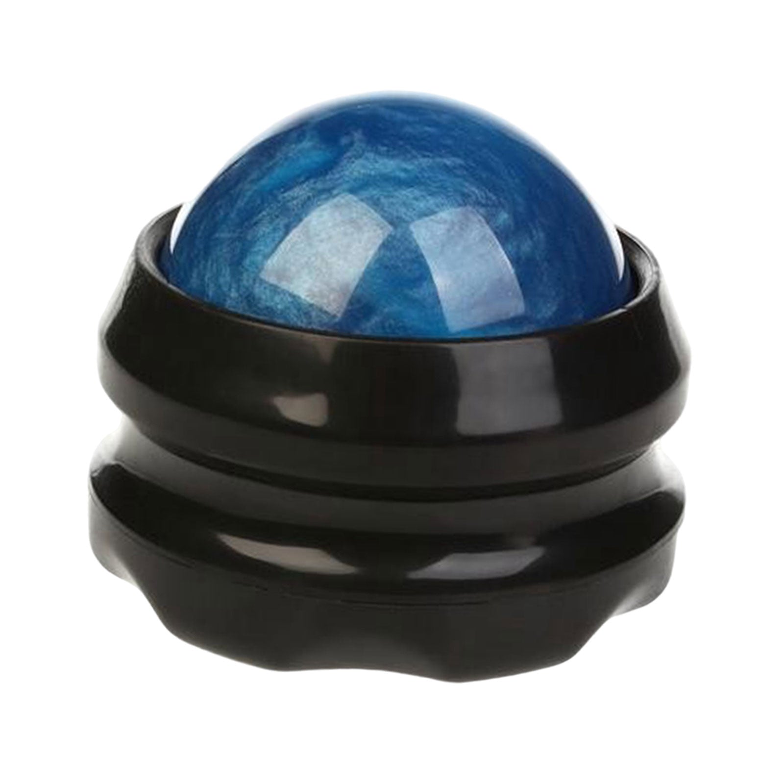 PP Manual Massage Roller Ball for Pain Relieving Relaxation Back Body Blue