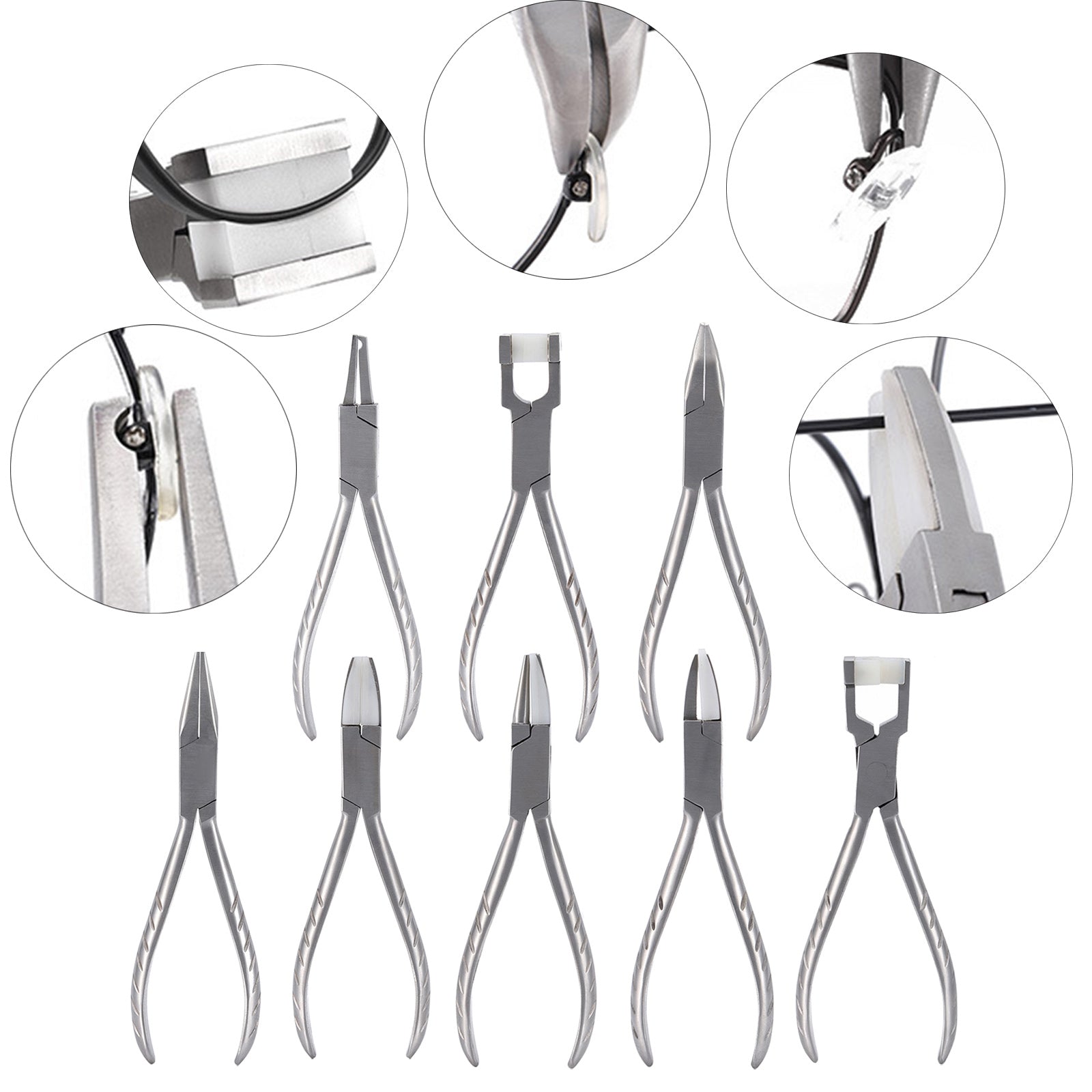 Eyeglasses Frame Pliers Multi-Purpose for Optician Glasses Bridge Pad YG1001