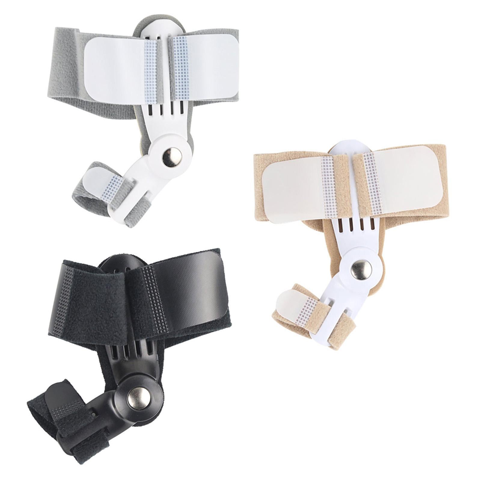 Big Toe Splint Straightener Thick Adjustable for Hallux Valgus Grey