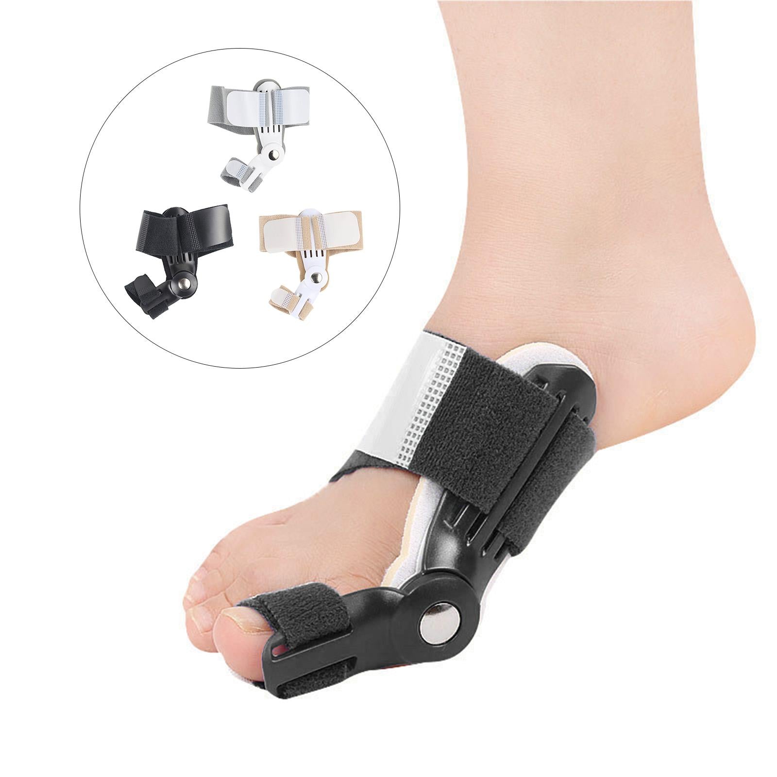 Big Toe Splint Straightener Thick Adjustable for Hallux Valgus Grey