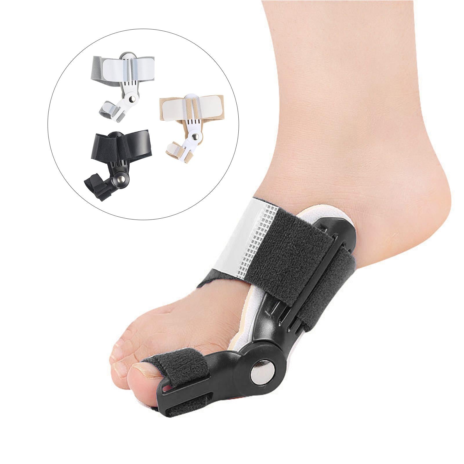 Big Toe Splint Straightener Thick Adjustable for Hallux Valgus Grey