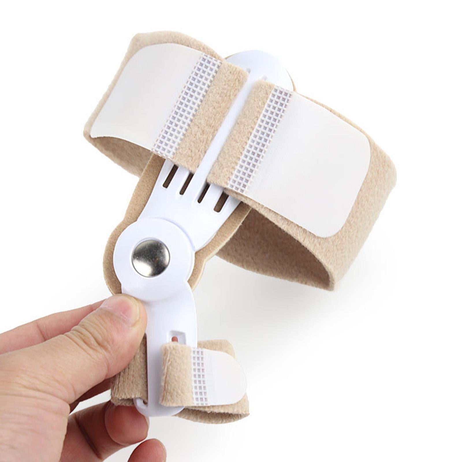 Big Toe Splint Straightener Thick Adjustable for Hallux Valgus Fleshcolor
