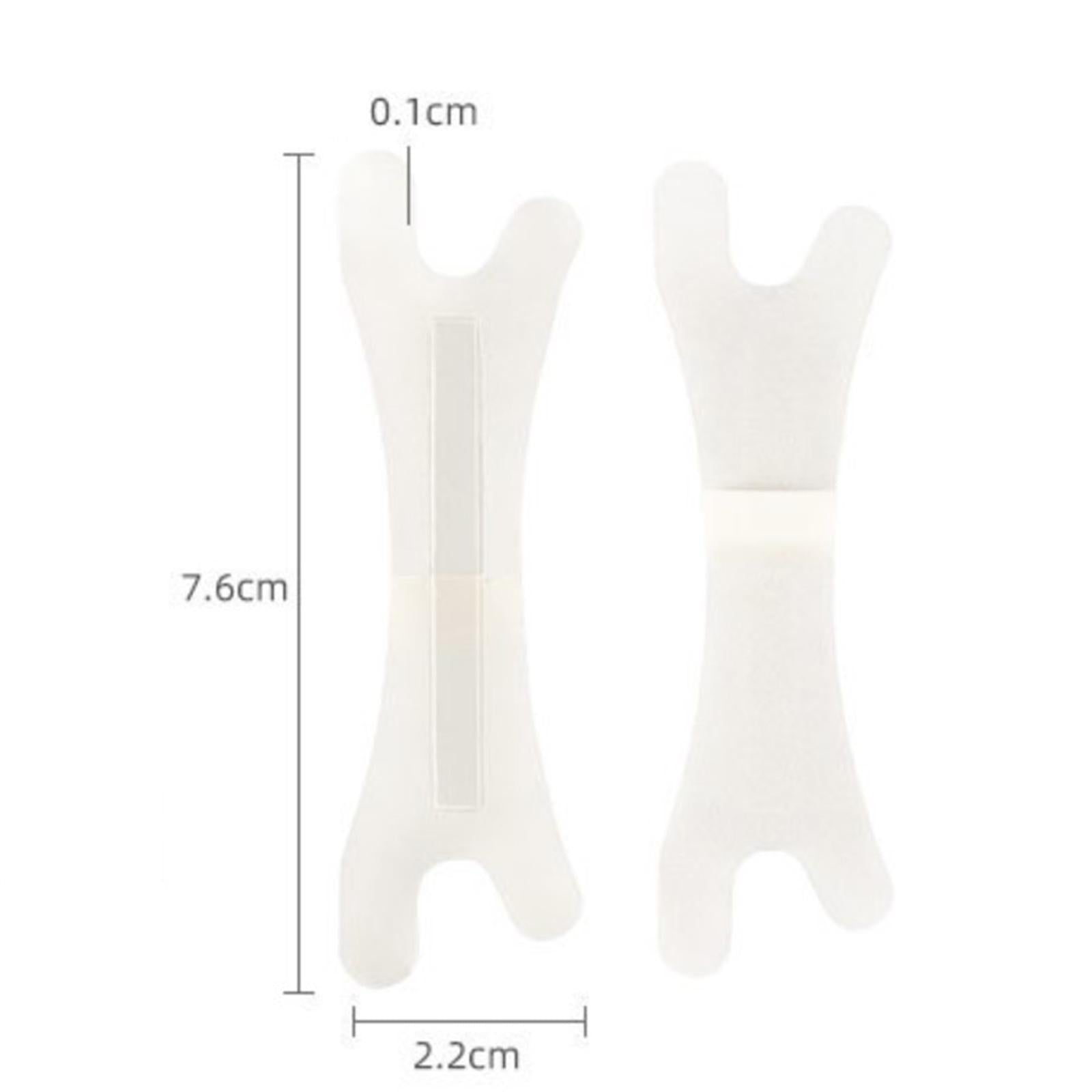 10x Snoring Patch Self Adhesive for Sleeping Improve Children transparent