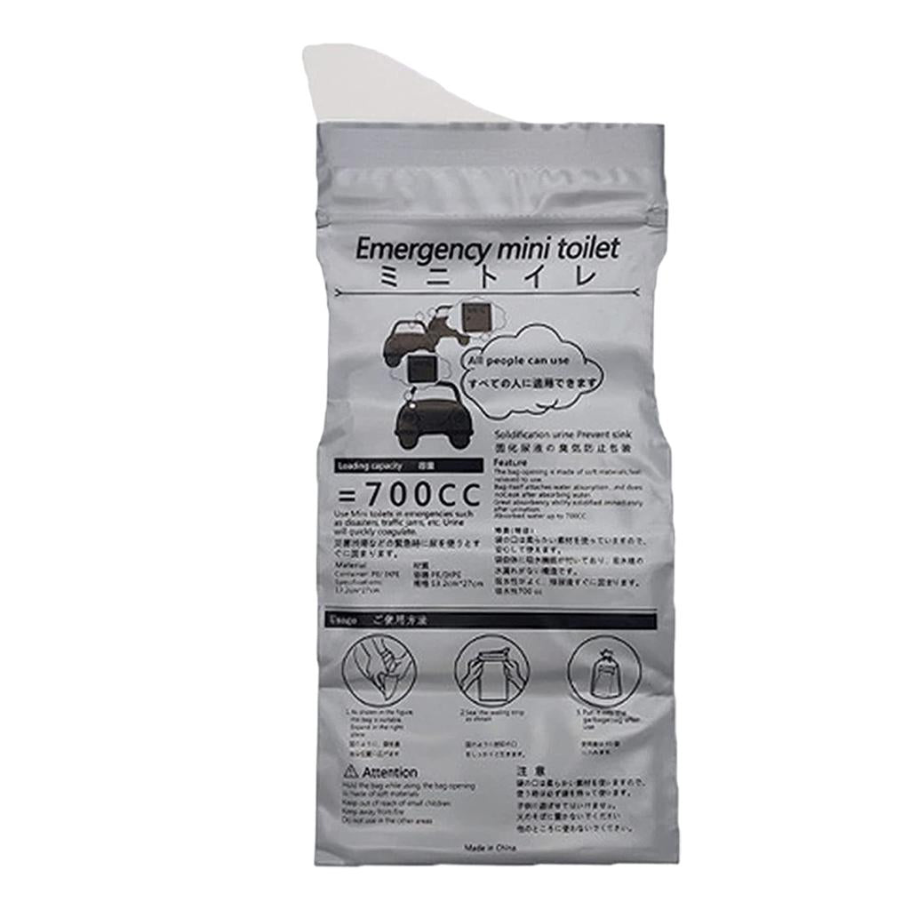 4Pcs Disposable Urine Bags, Camping Pee Bags Toilet ,for Children Outdoor