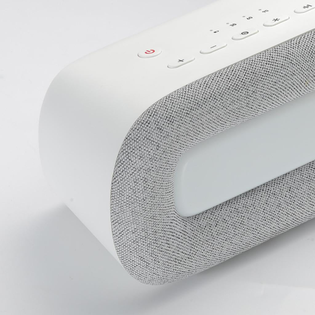 Noise Machine Auto-Off Timer Rechargeable Portable for Baby Office White