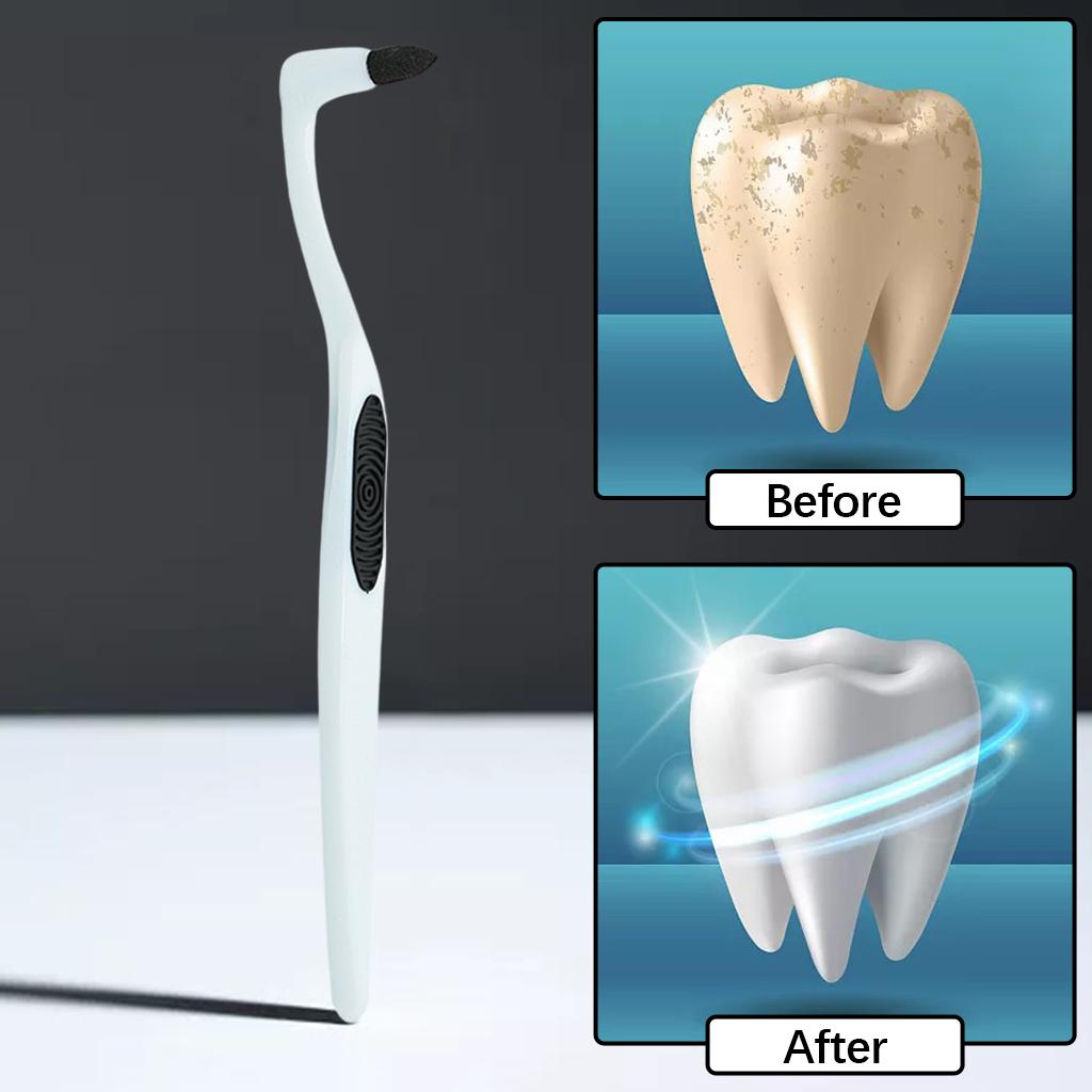 Portable Tooth Scaler Tooth Calculus Tool Stains Remover Oral Cleaner White