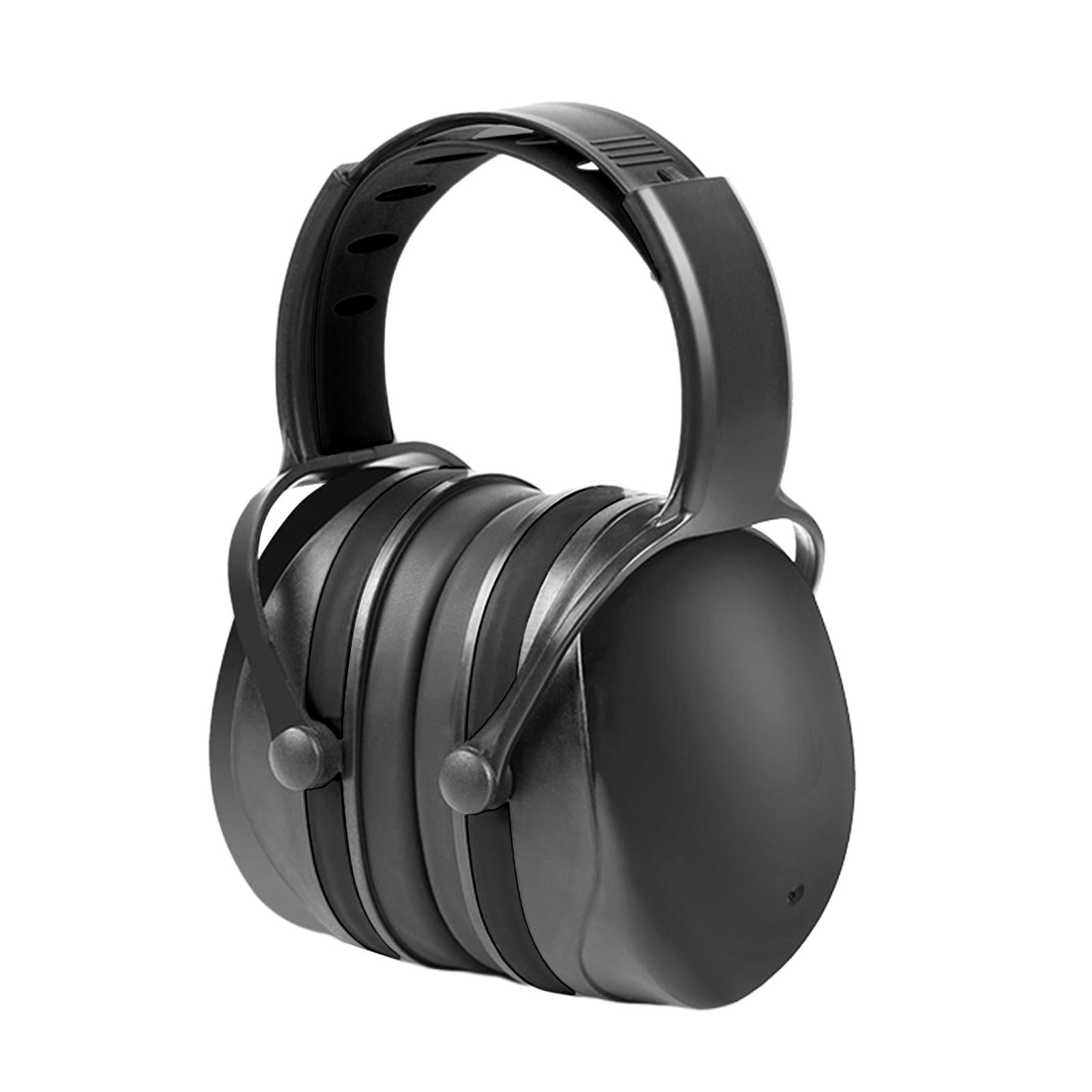 Hearing Protection Safety Ear Muffs Noise Cancelling for Sleeping Black