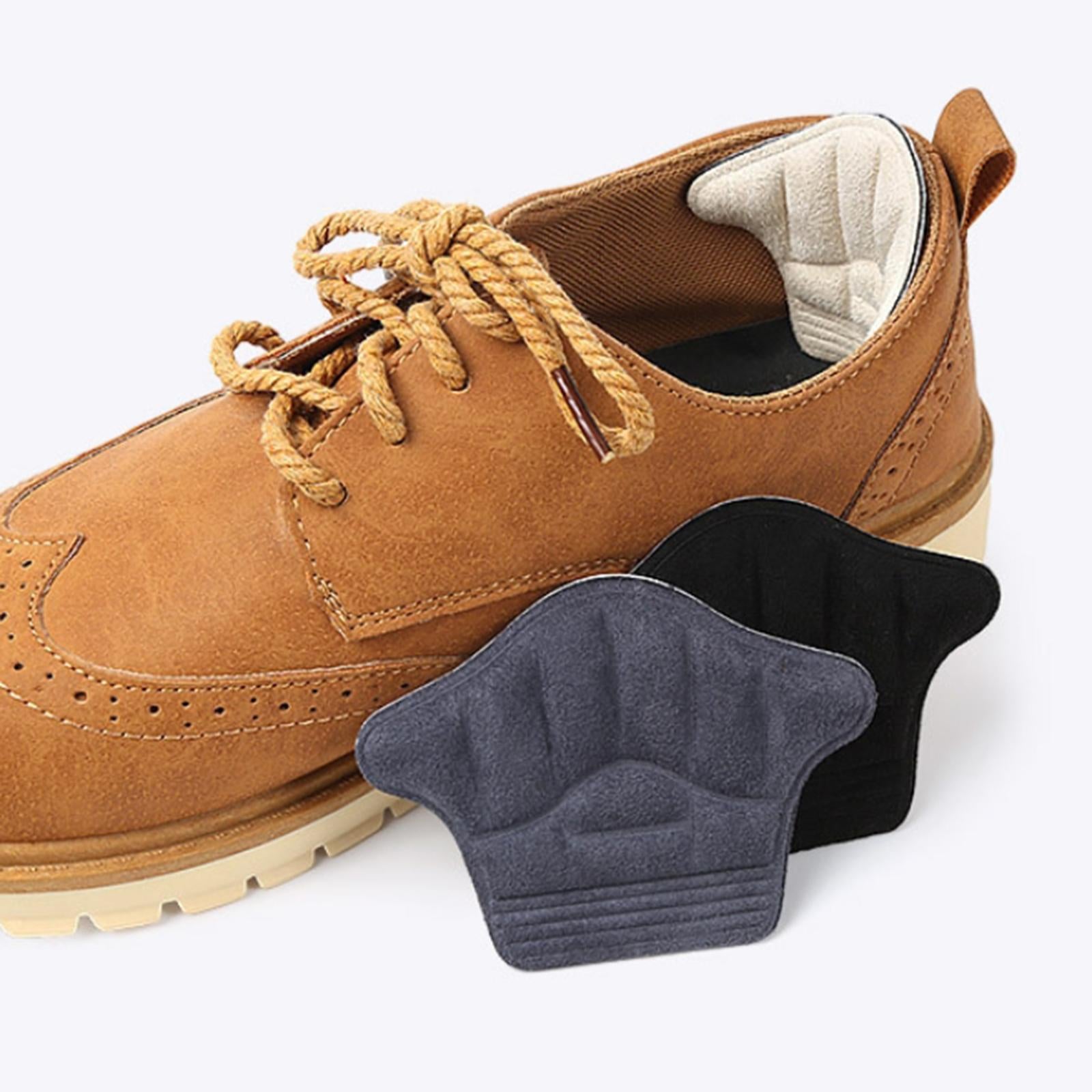 Shoes Heel Cushion Adhesive Liner for Women Men 3.94x2.87x0.28inch Apricot