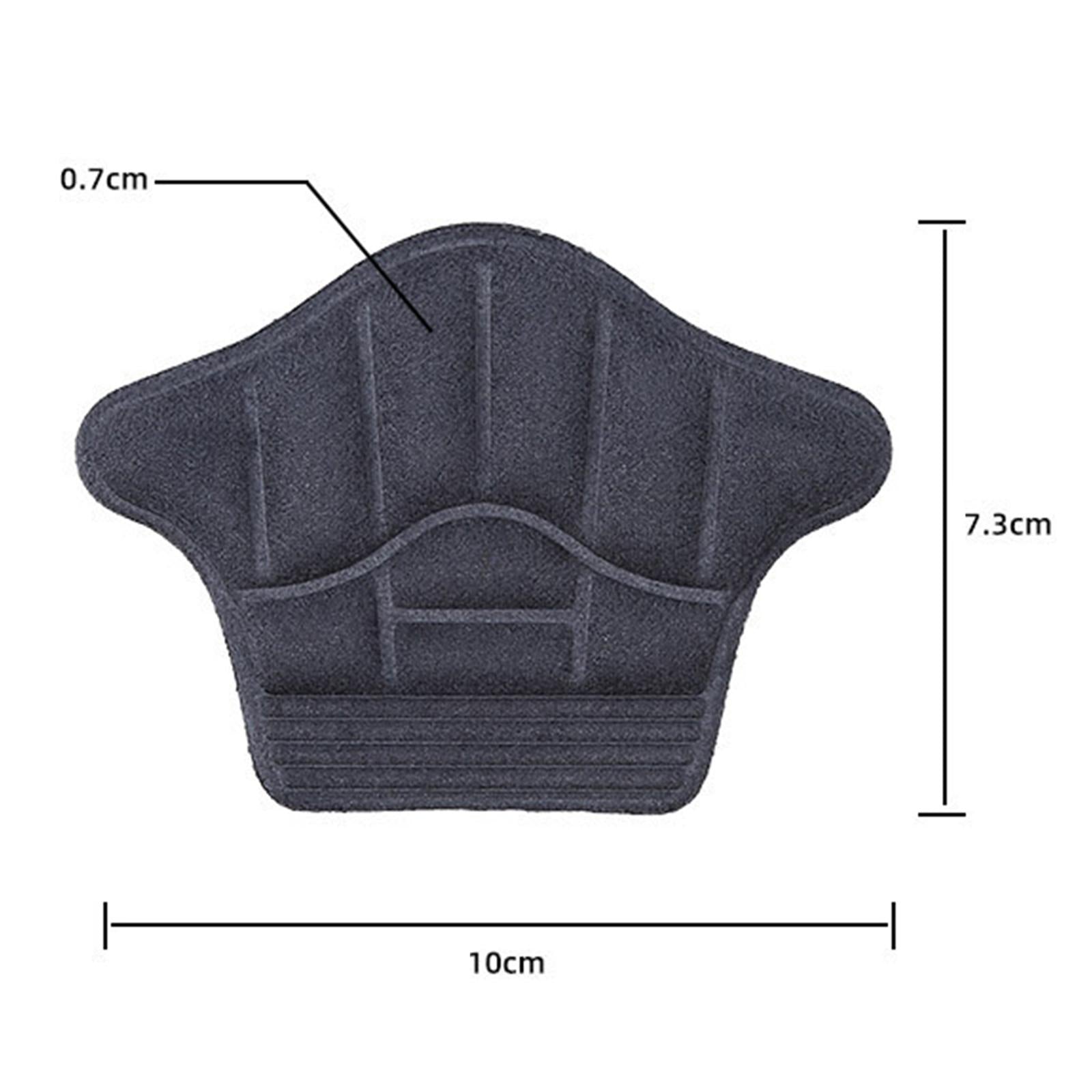 Shoes Heel Cushion Adhesive Liner for Women Men 3.94x2.87x0.28inch Grey Blue