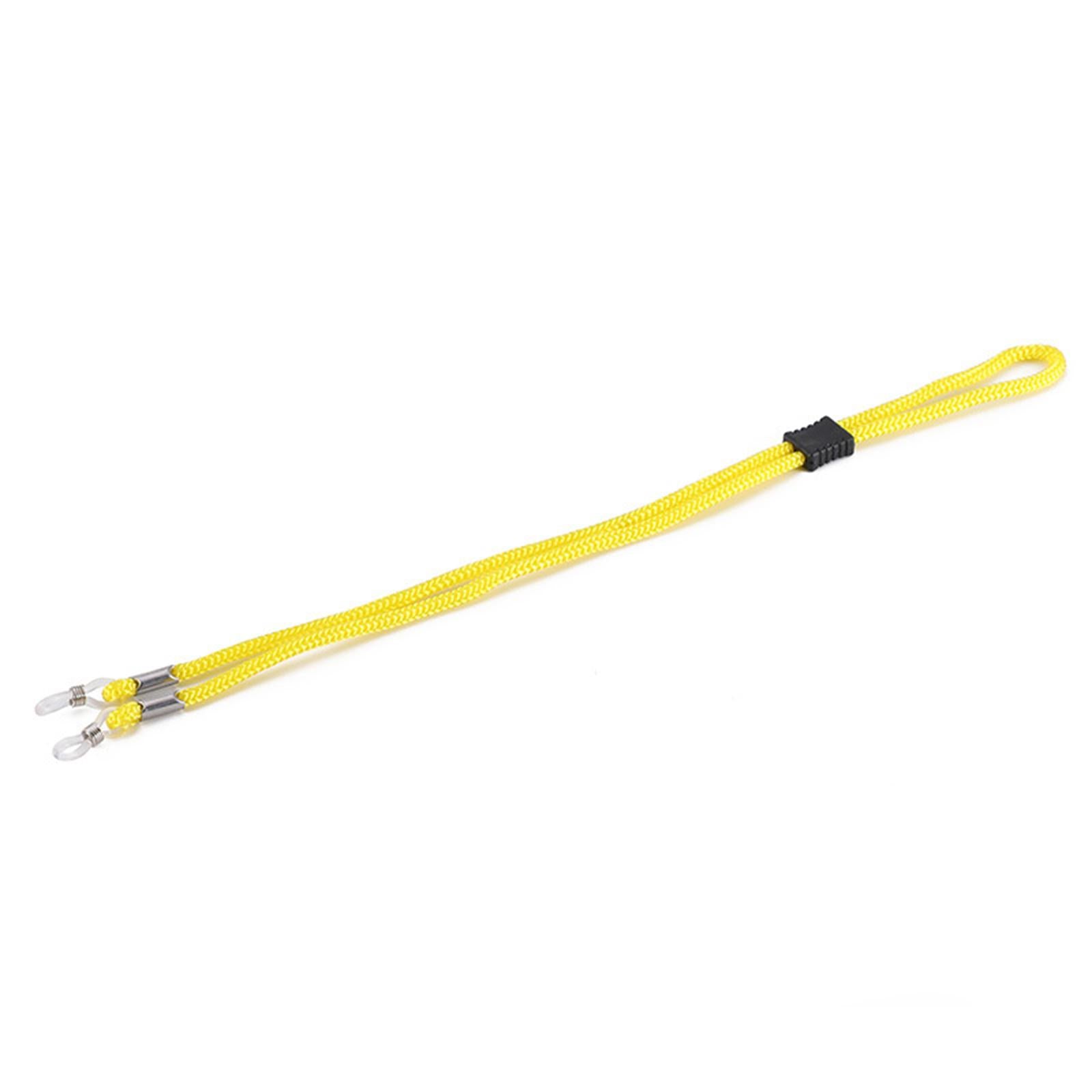 Glasses Strap Rope Eyewear Retainer Sunglass Holder for Reading Kids Yellow