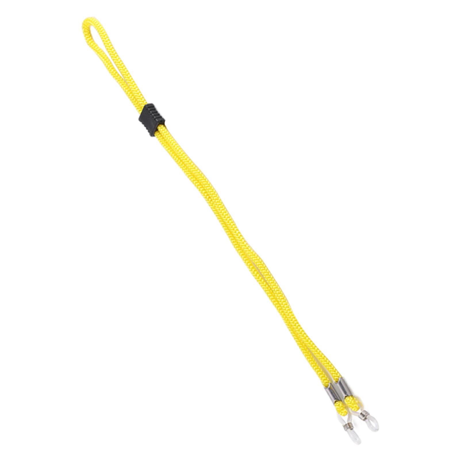 Glasses Strap Rope Eyewear Retainer Sunglass Holder for Reading Kids Yellow
