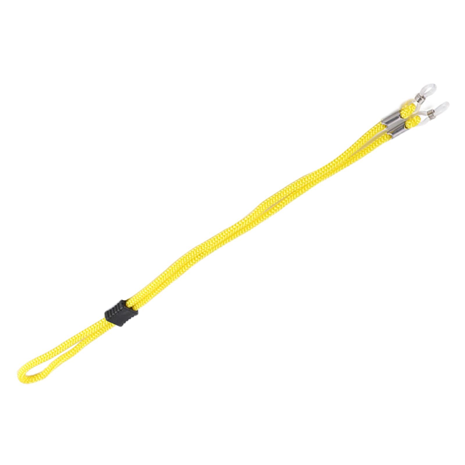 Glasses Strap Rope Eyewear Retainer Sunglass Holder for Reading Kids Yellow