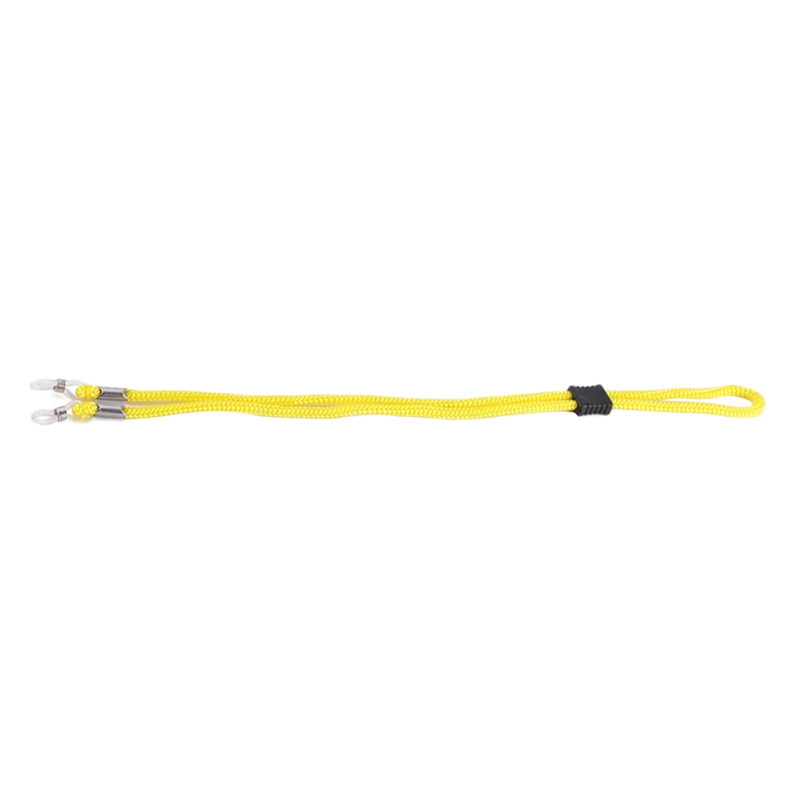 Glasses Strap Rope Eyewear Retainer Sunglass Holder for Reading Kids Yellow