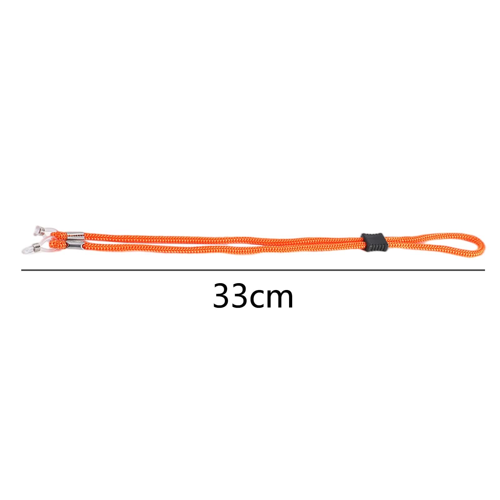 Glasses Strap Rope Eyewear Retainer Sunglass Holder for Reading Kids Orange