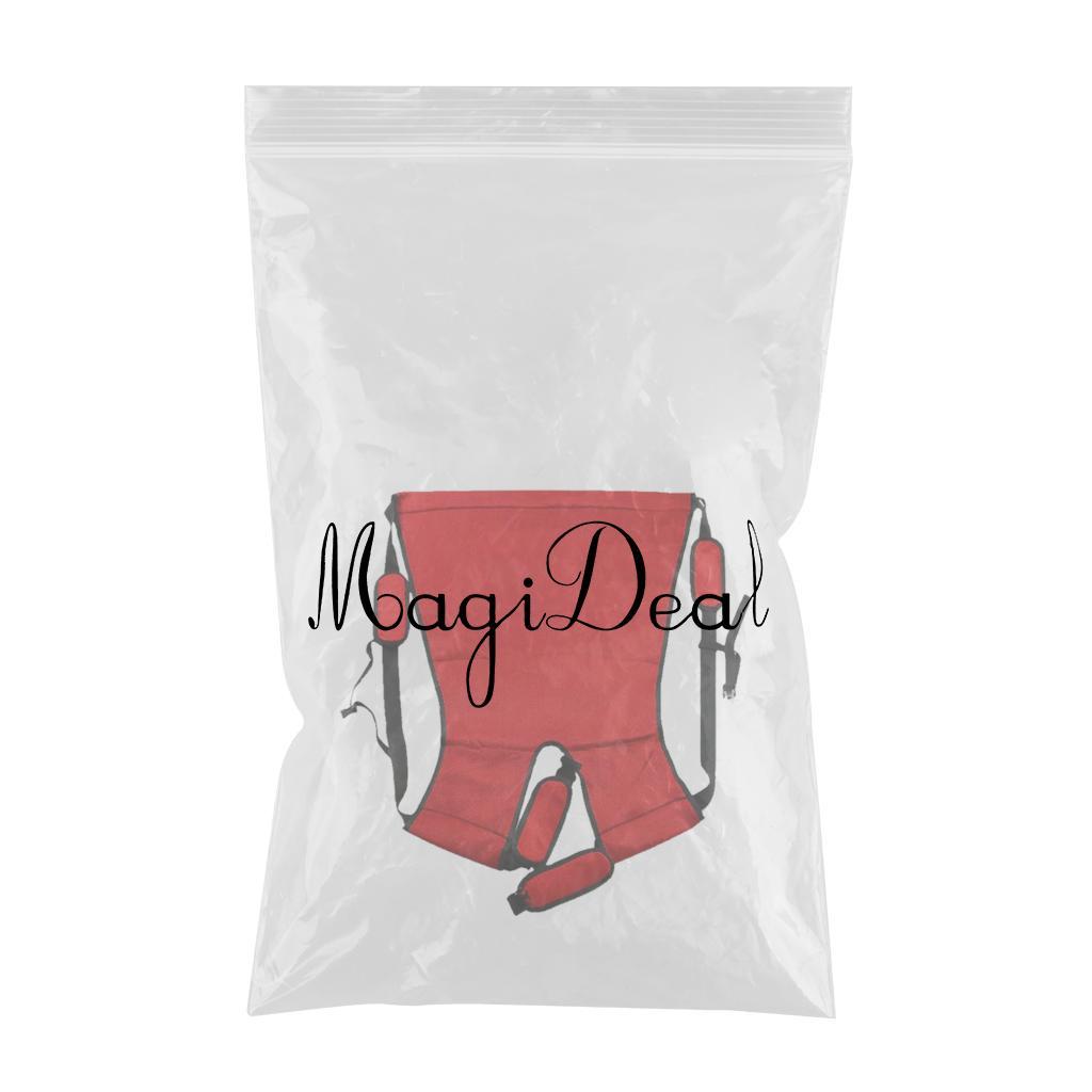 Patient Lifting Sling Mesh Eye Heat Dissipation for Paralyzed red