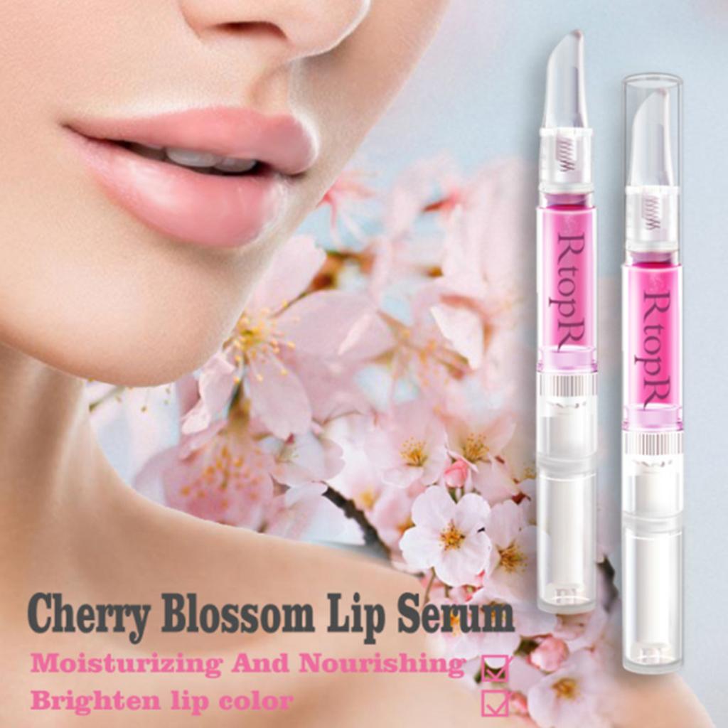 3ml/0.1oz Lip Oil Gloss Non-Sticky Liquid Lipstick Pink for Men Women Kids