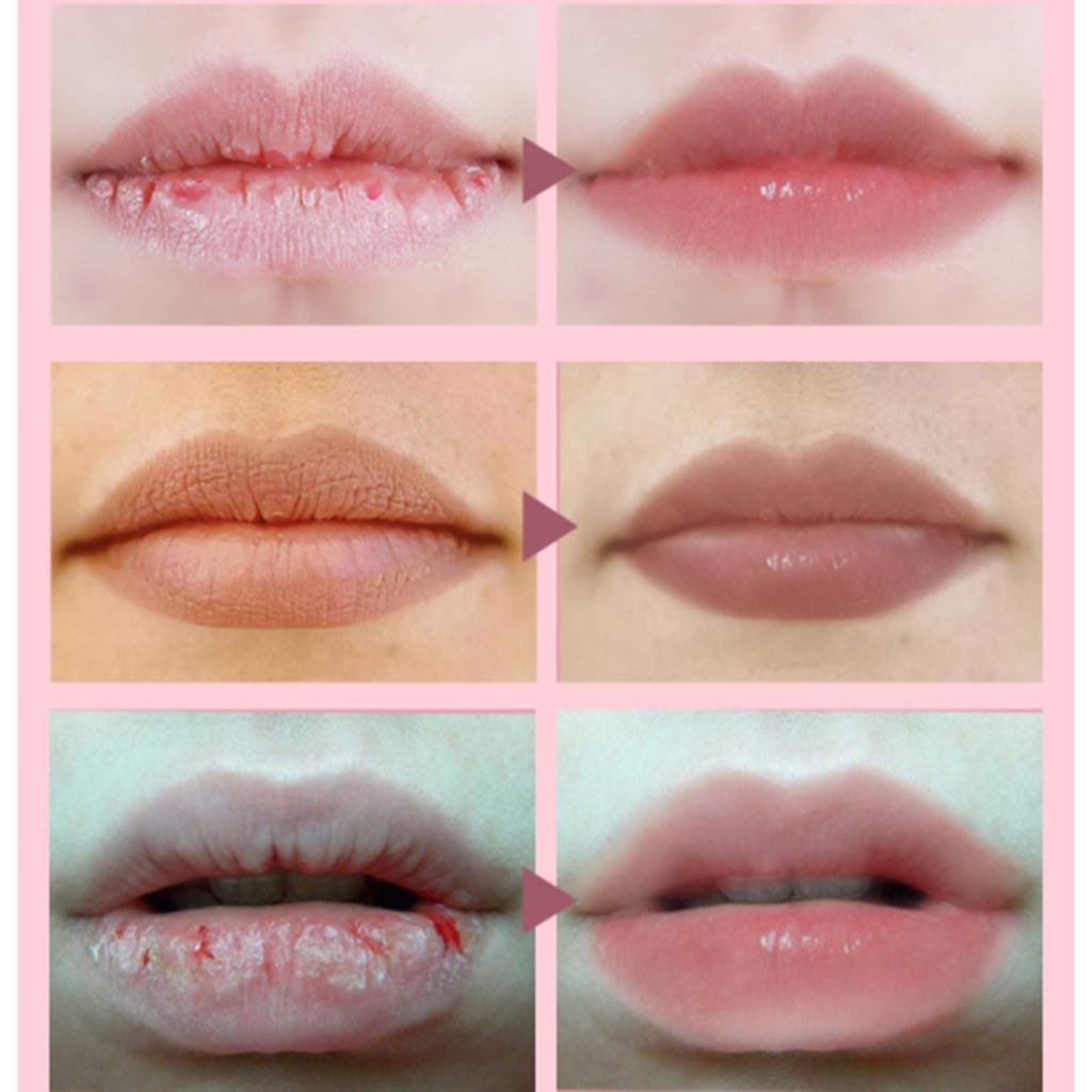 3ml/0.1oz Lip Oil Gloss Non-Sticky Liquid Lipstick Pink for Men Women Kids