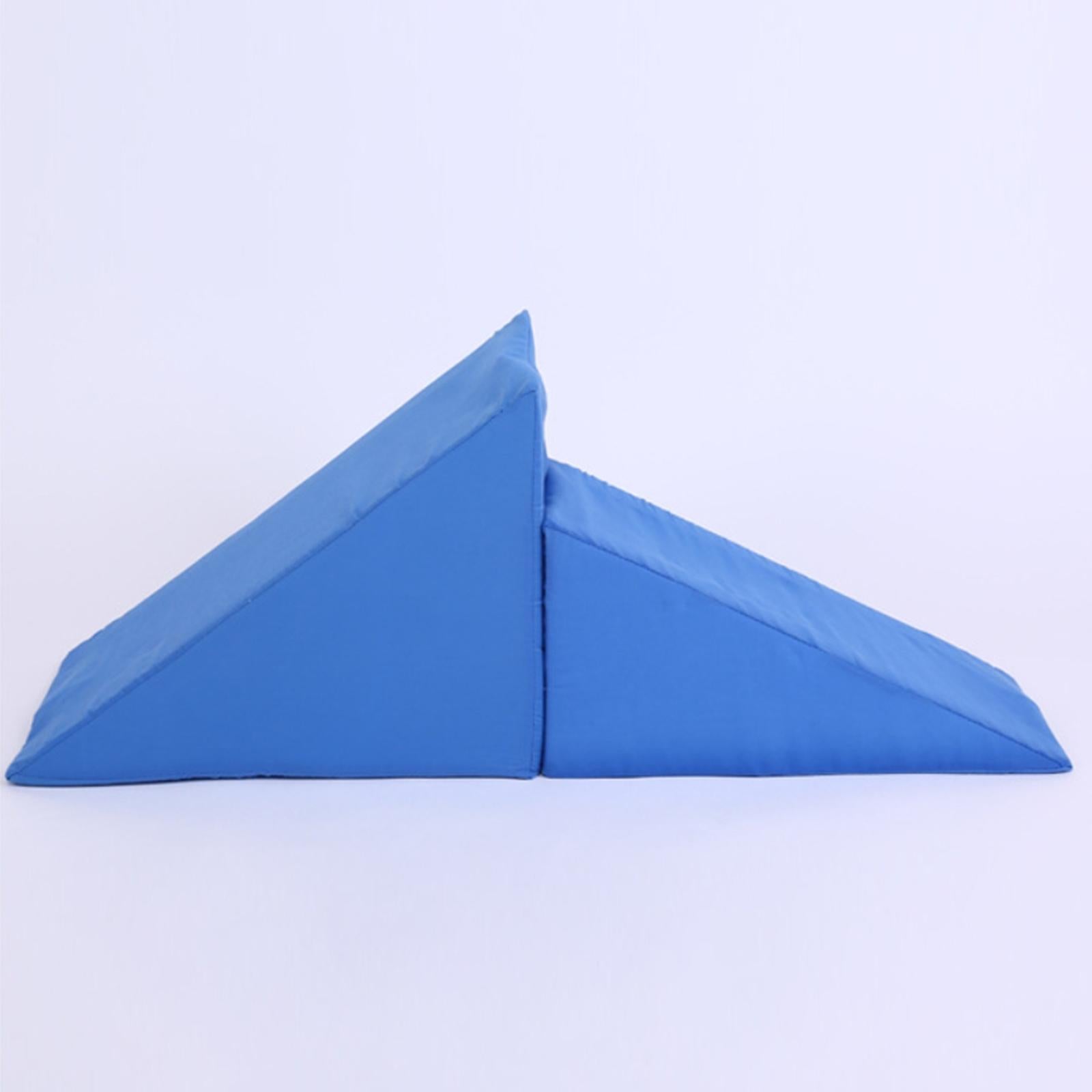 Arm Elevation Pillow Bolster Positioning Wedge for Sleeping Wheelchair Blue