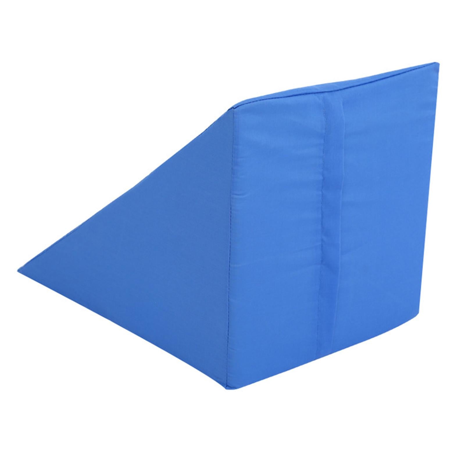 Arm Elevation Pillow Bolster Positioning Wedge for Sleeping Wheelchair Blue