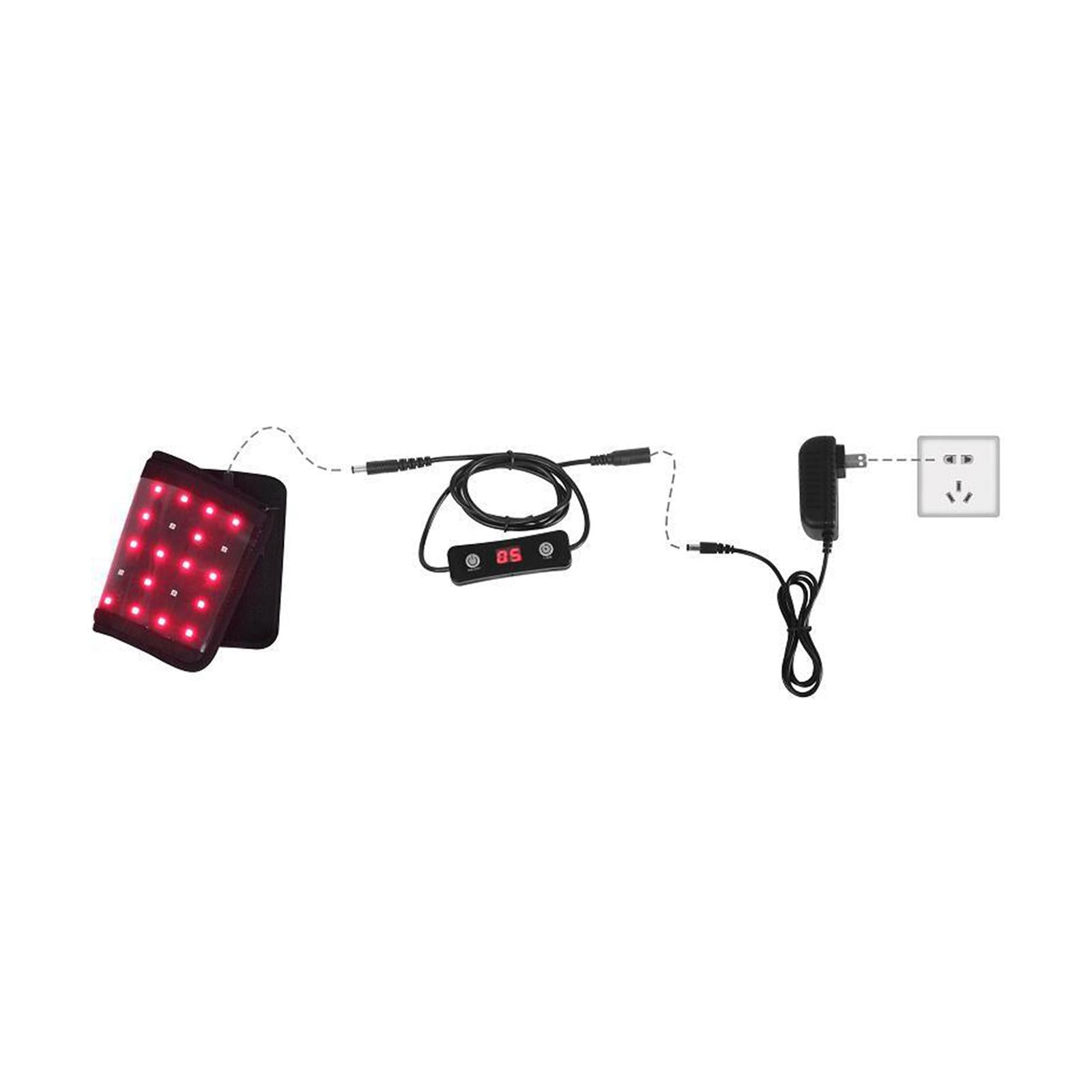 Infrared LED Red Light Therapy Arm Wrap Back Muscle Pain Relief Massage