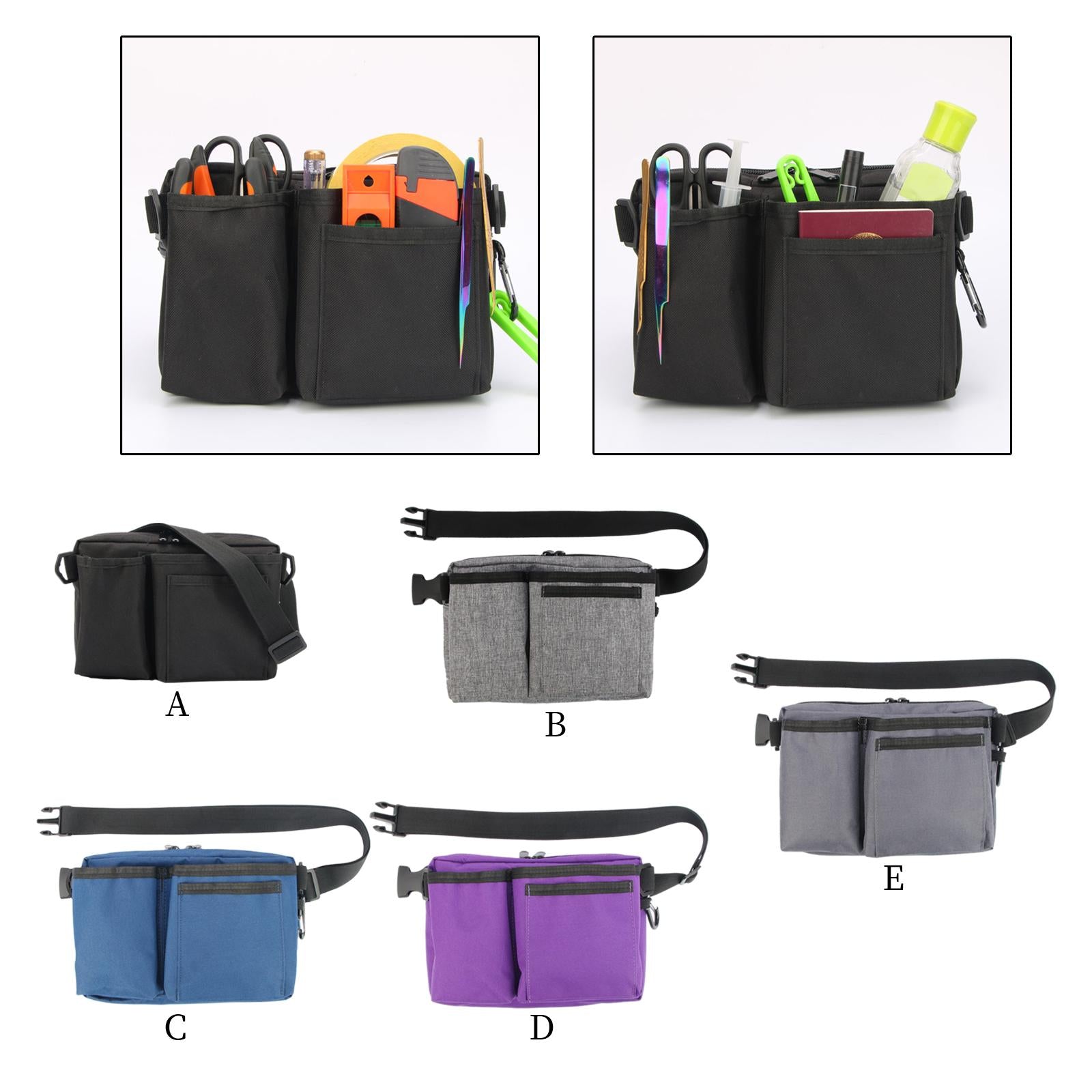 Nurse Fanny Pack Waist Bag Nurse Gift Store Nursing Accessories Black