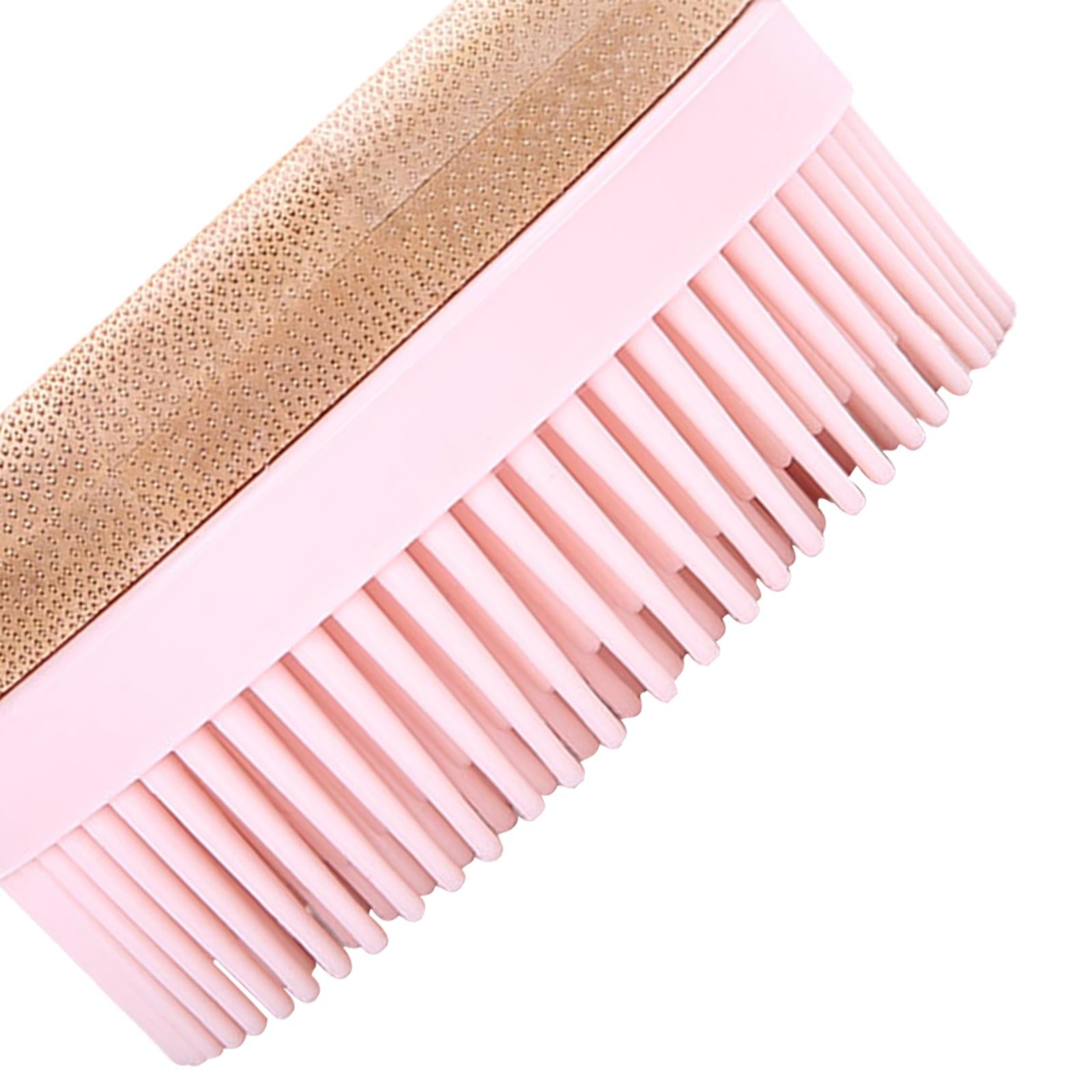 Hair Scalp Massager Shampoo Brush Soft Silicone Bristle Brush for Baby Pink
