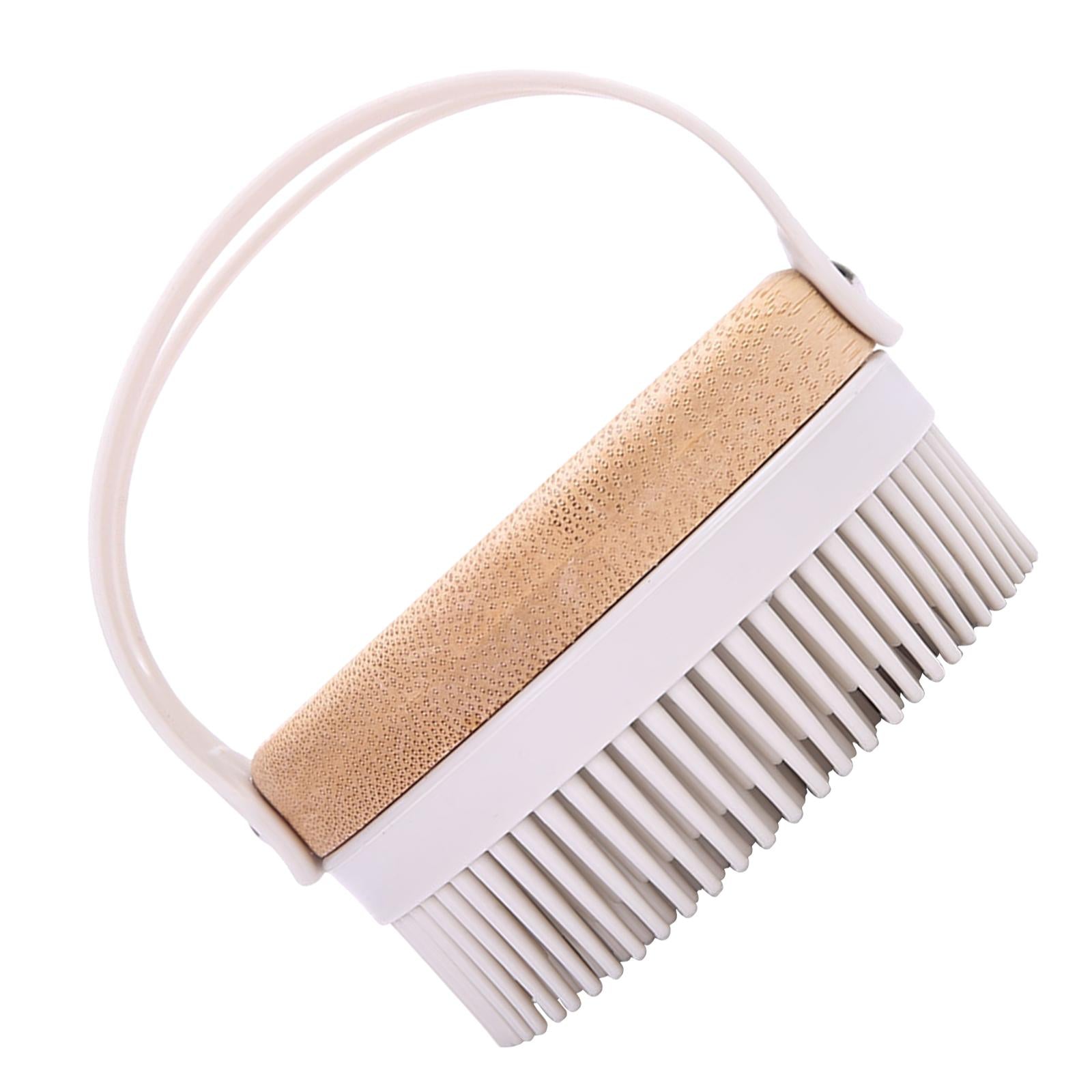 Hair Scalp Massager Shampoo Brush Soft Silicone Bristle Brush for Baby Gray