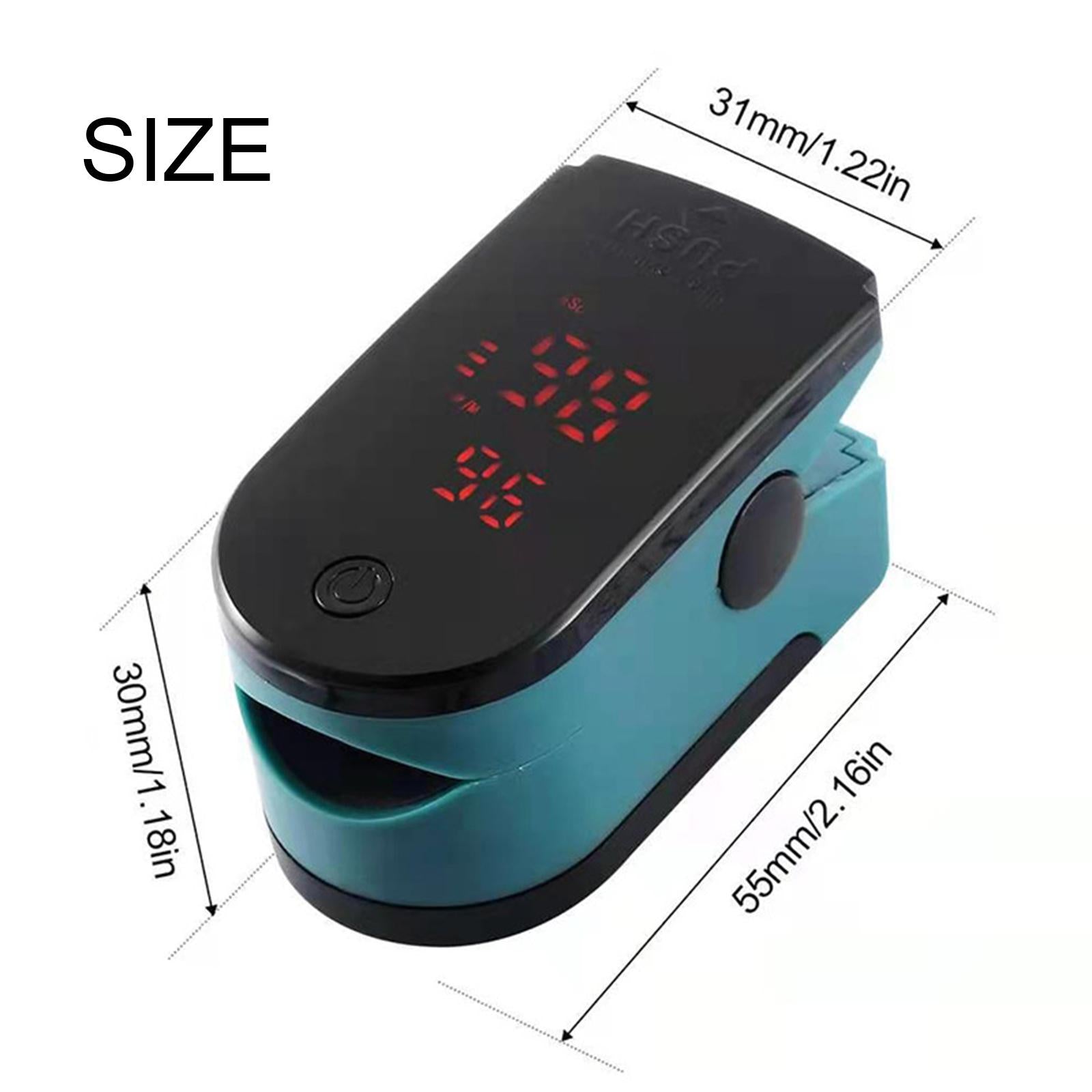 Fingertip Pulse Oximeters Measurements Blood Oxygen TFT Screen Pregnancy