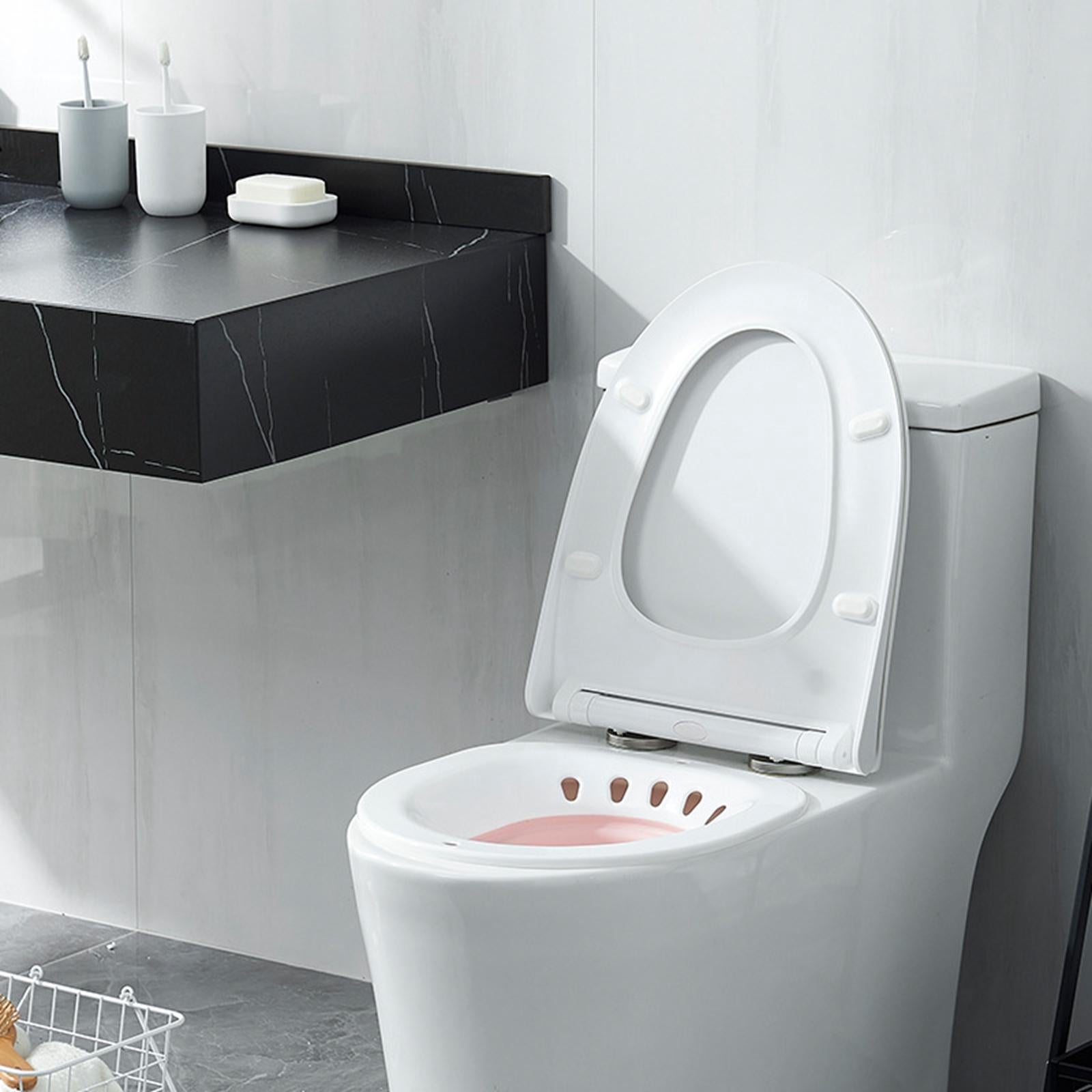 Folding Woman Bidet Private Maternal Toilet Wash Potty Adult Pink+Flusher