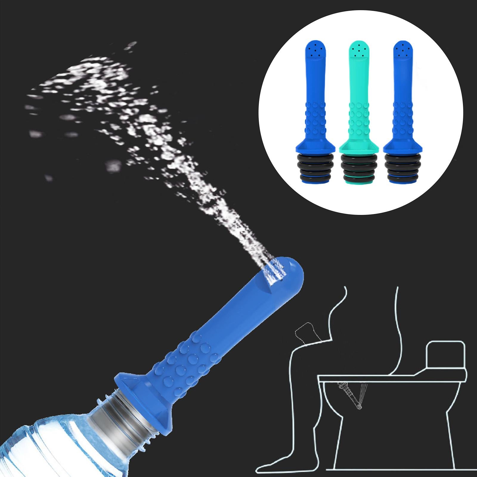Pocket Bidet Sprayer Personal Cleaner Hand Held Seat Toilet Bidet