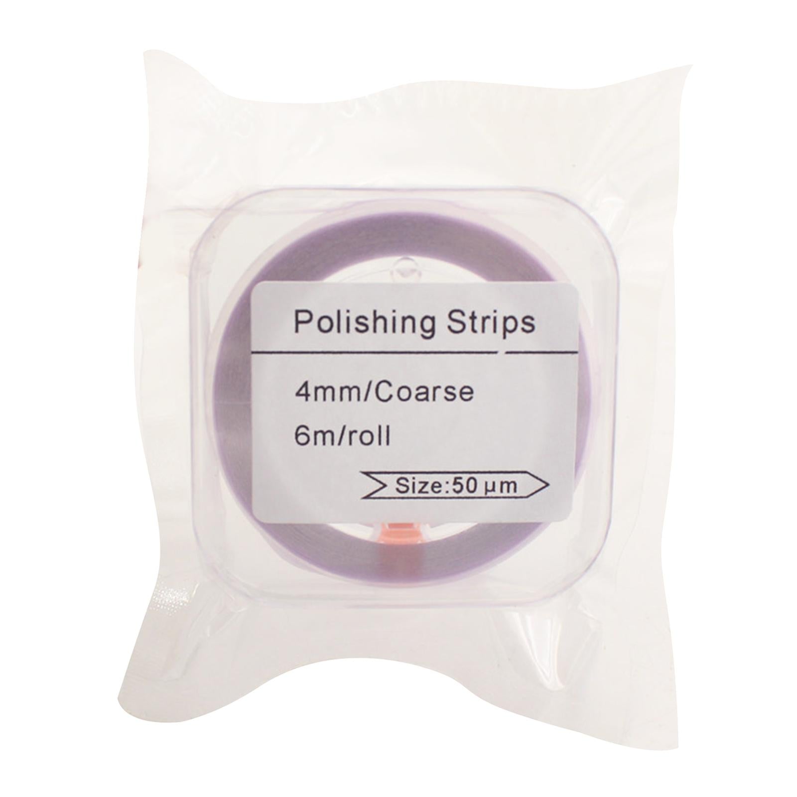 Dental Polishing Strips for Polishing Teeth Coated Coarse 50um Purple