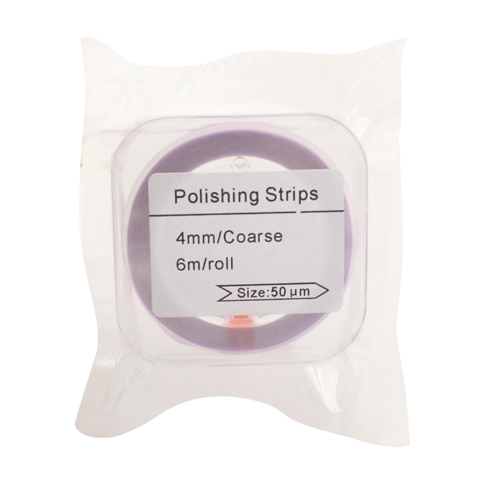 Dental Polishing Strips for Polishing Teeth Coated Coarse 50um Purple