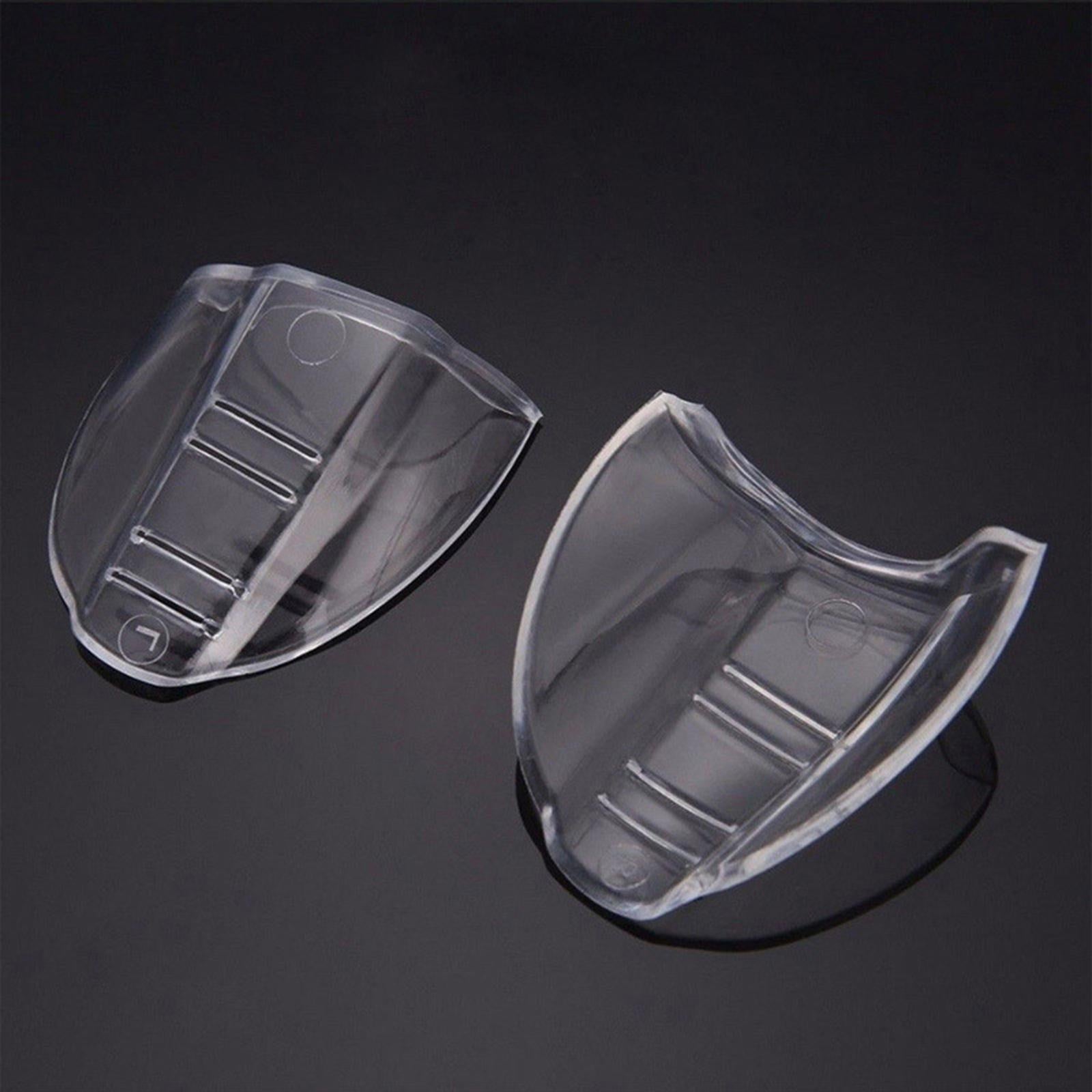 Universal Safety Glasses Side Shields TPU Clear Soft for Safety Glasses Small 4 holes